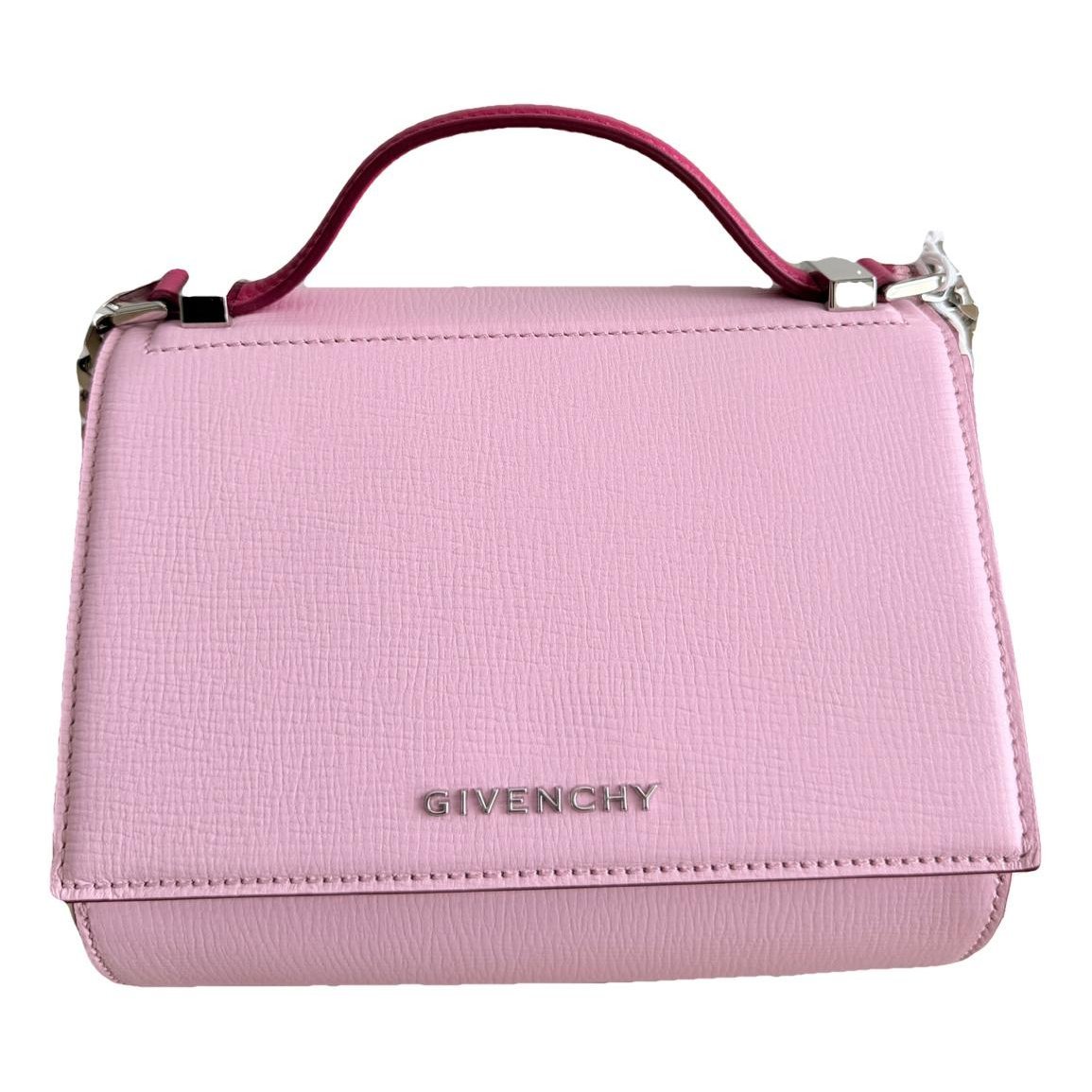 Pandora Box leather crossbody bag