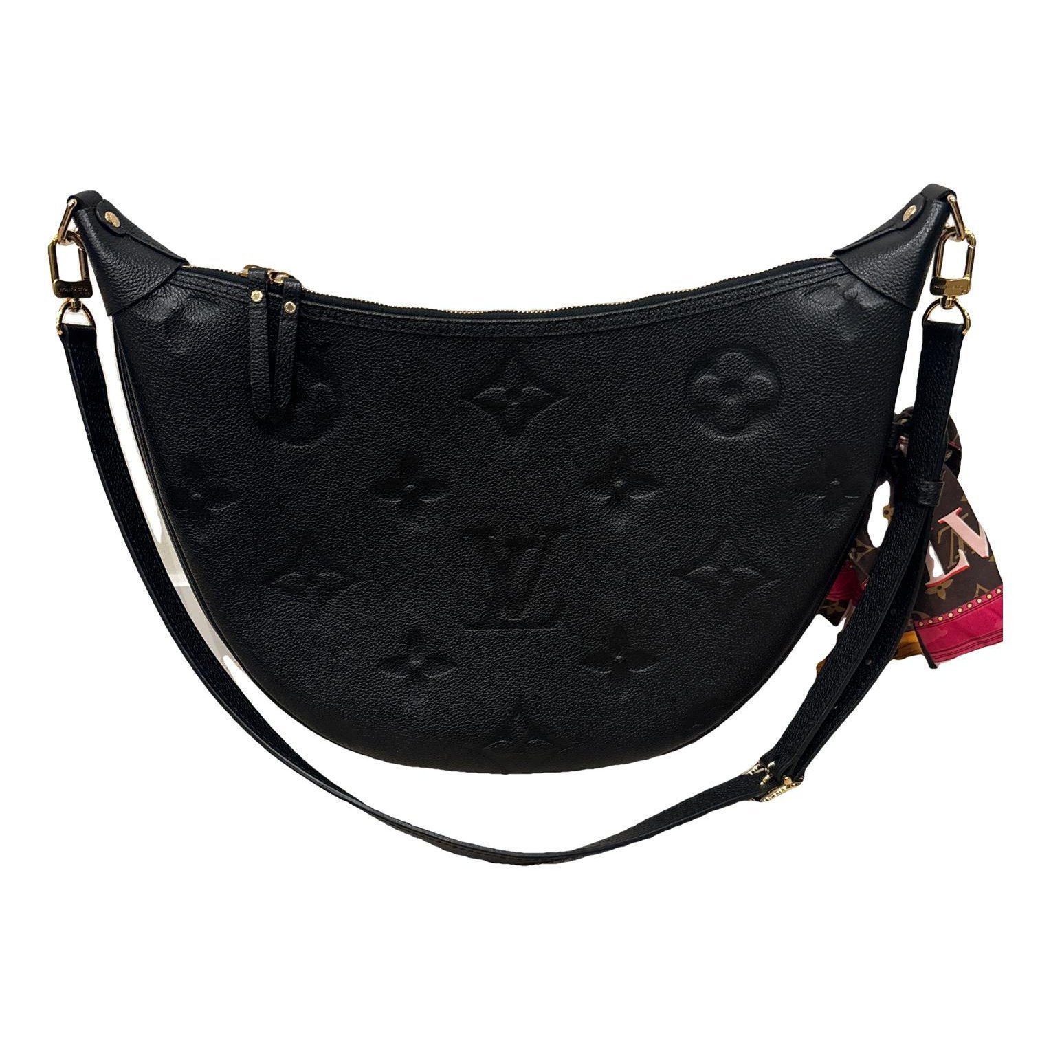 Loop leather handbag