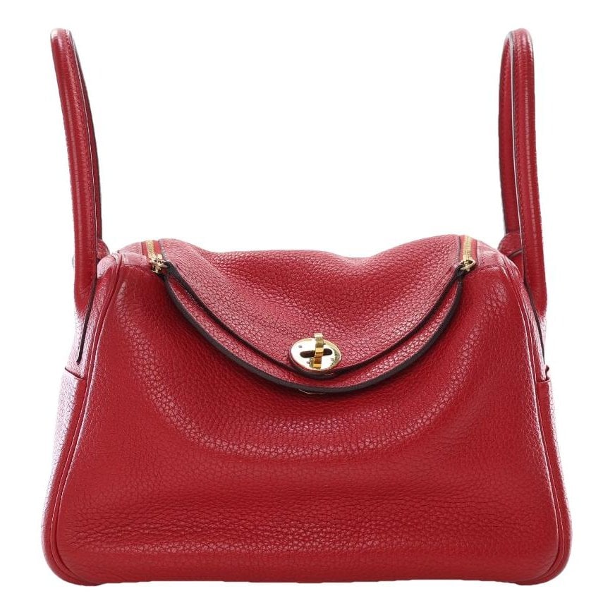 Hermes Lindy Handbag Clemence Leather 2017