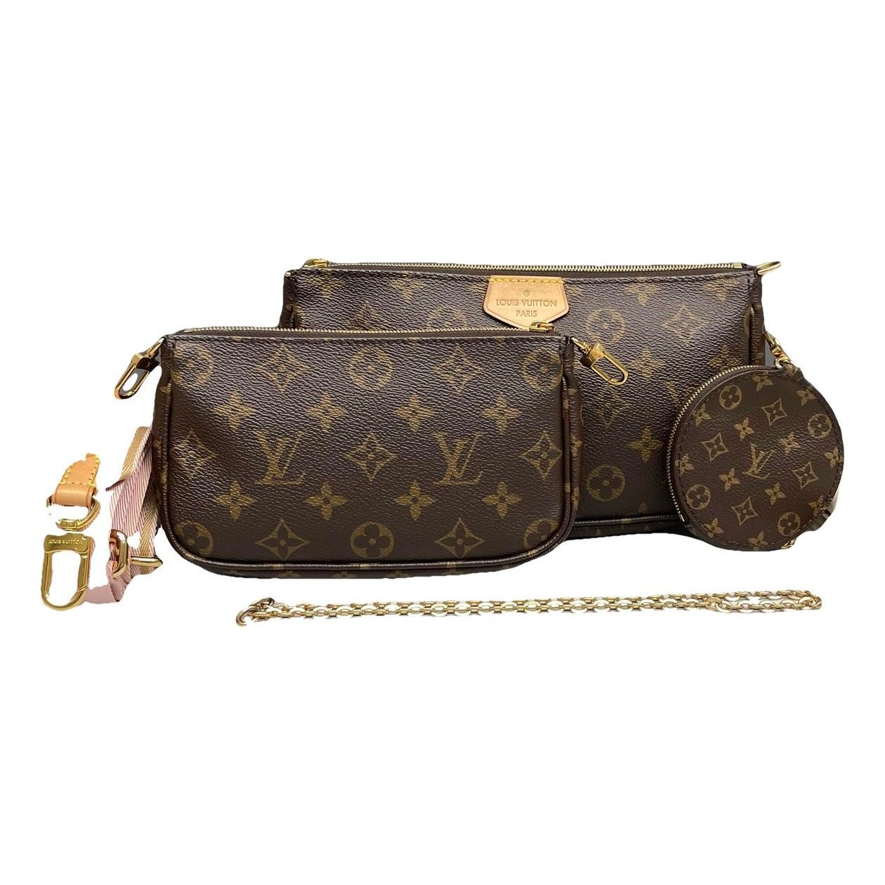 Multi Pochette Accessoires leather handbag