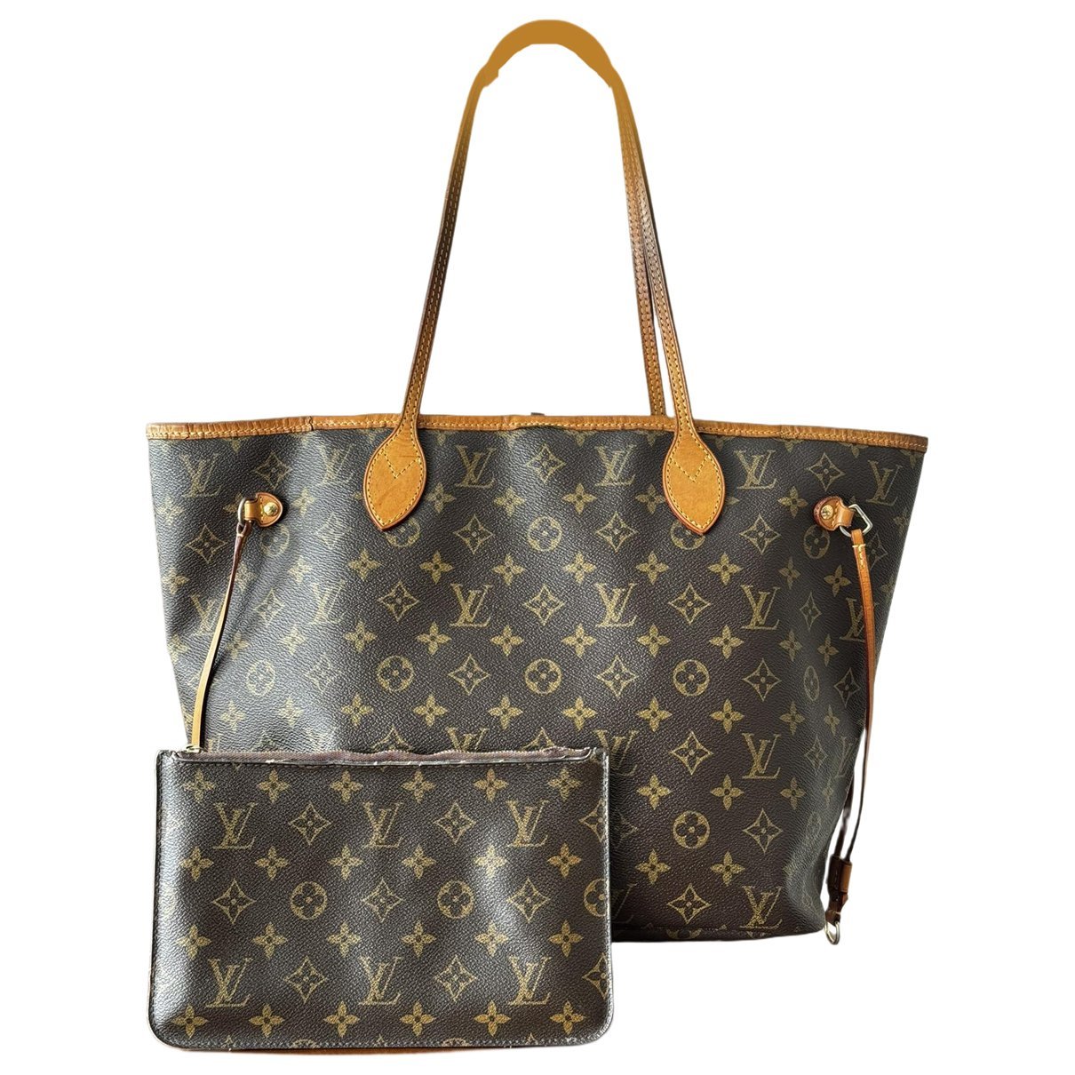 Neverfull leather tote