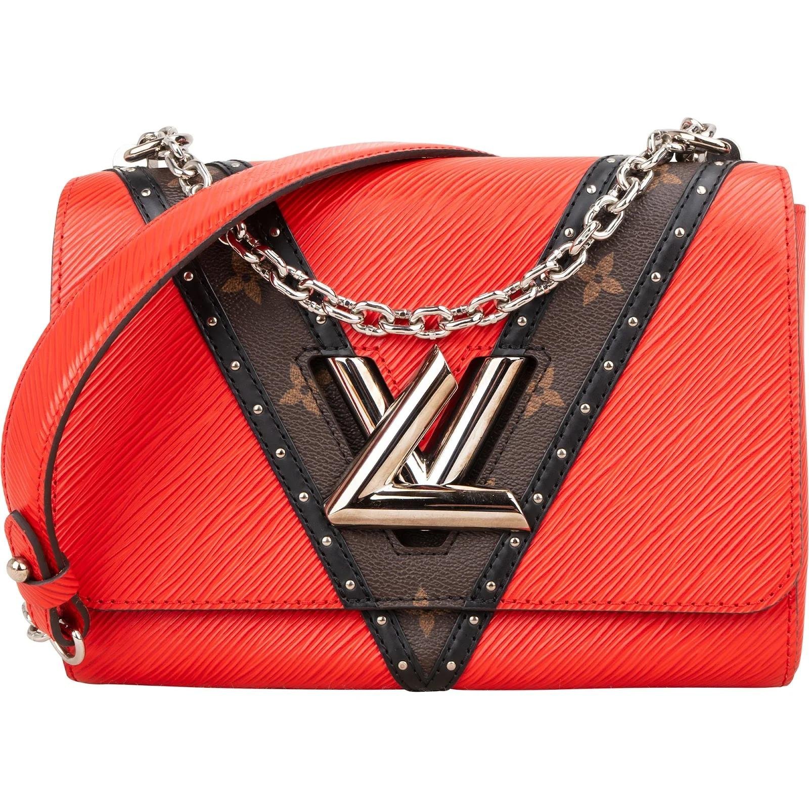 Twist leather crossbody bag