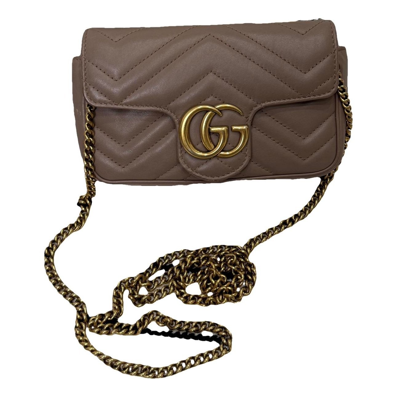 GG Marmont Flap leather crossbody bag