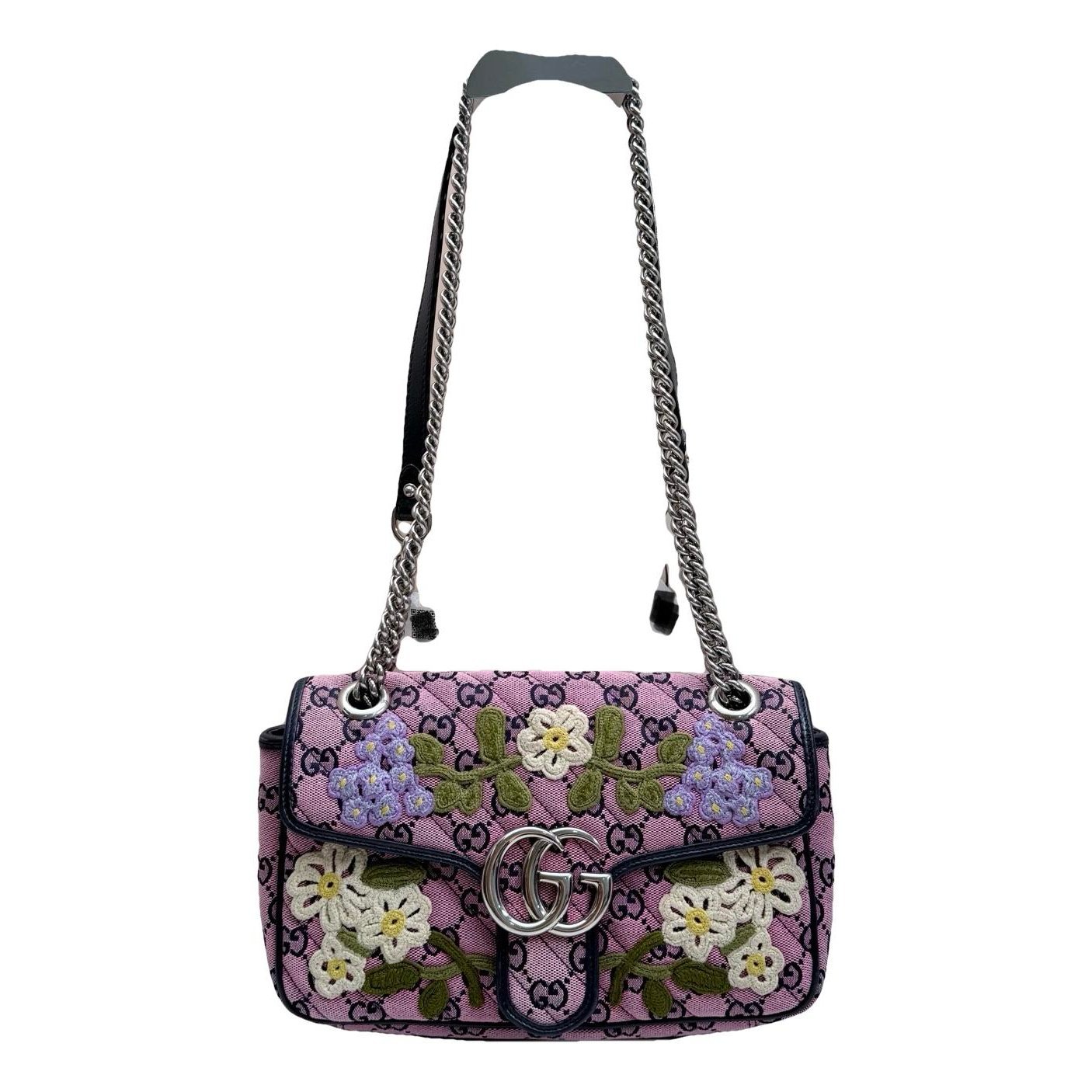 GG Marmont Flap leather handbag