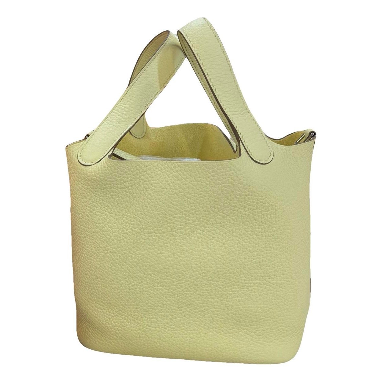 Picotin leather handbag