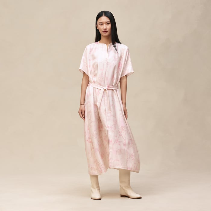 Rose Pétale "Etriers Remix" Classic Caftan
