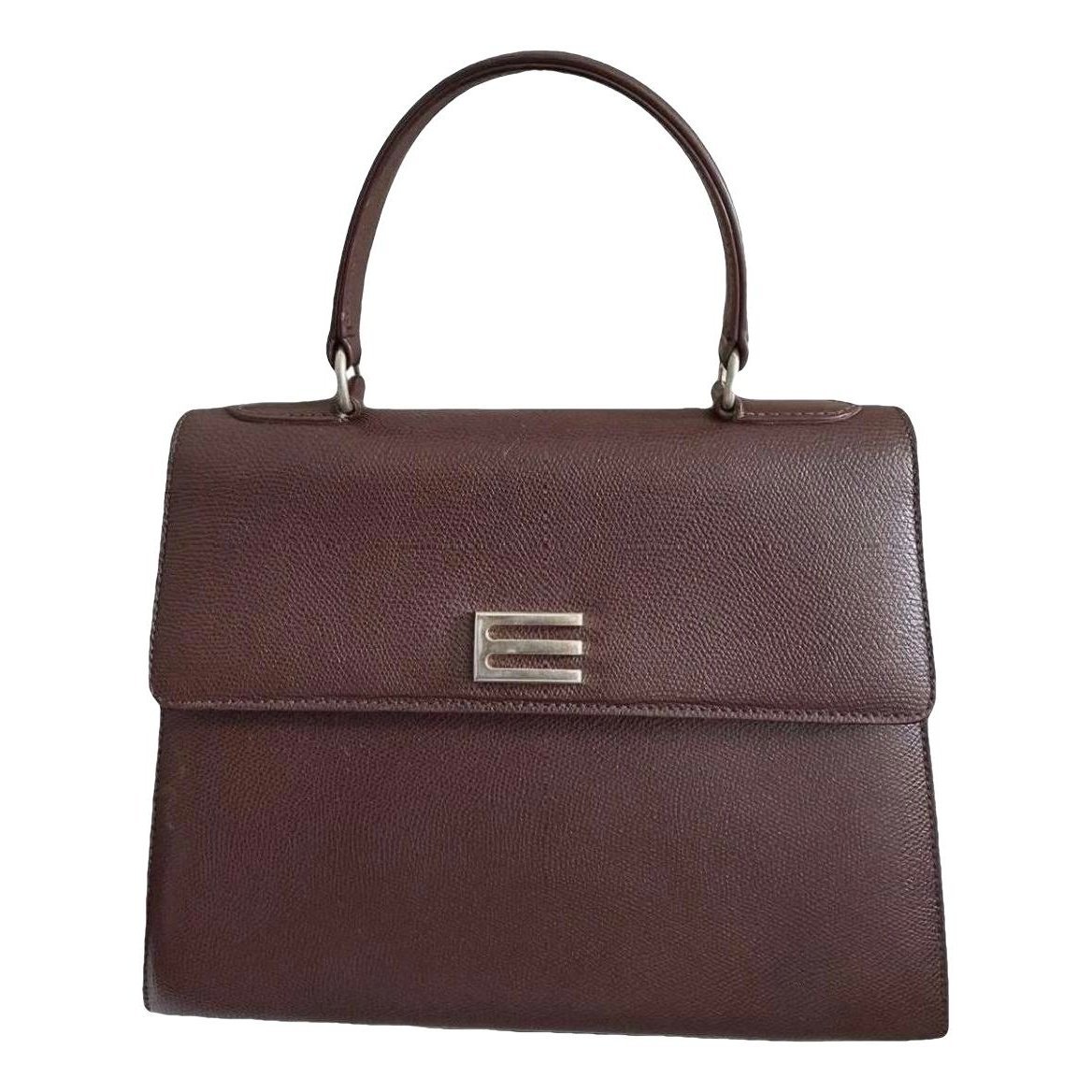 Vela leather handbag
