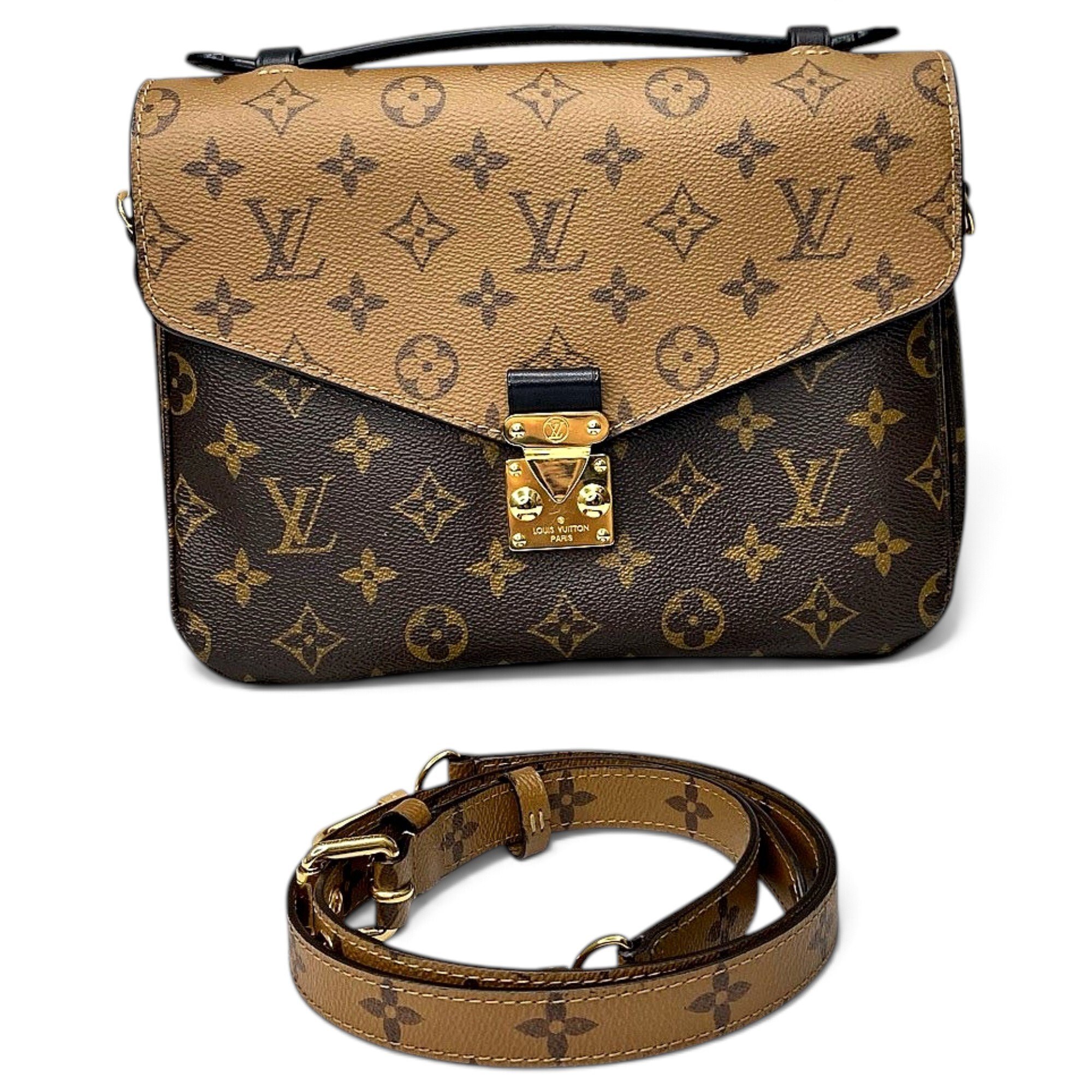Metis leather handbag