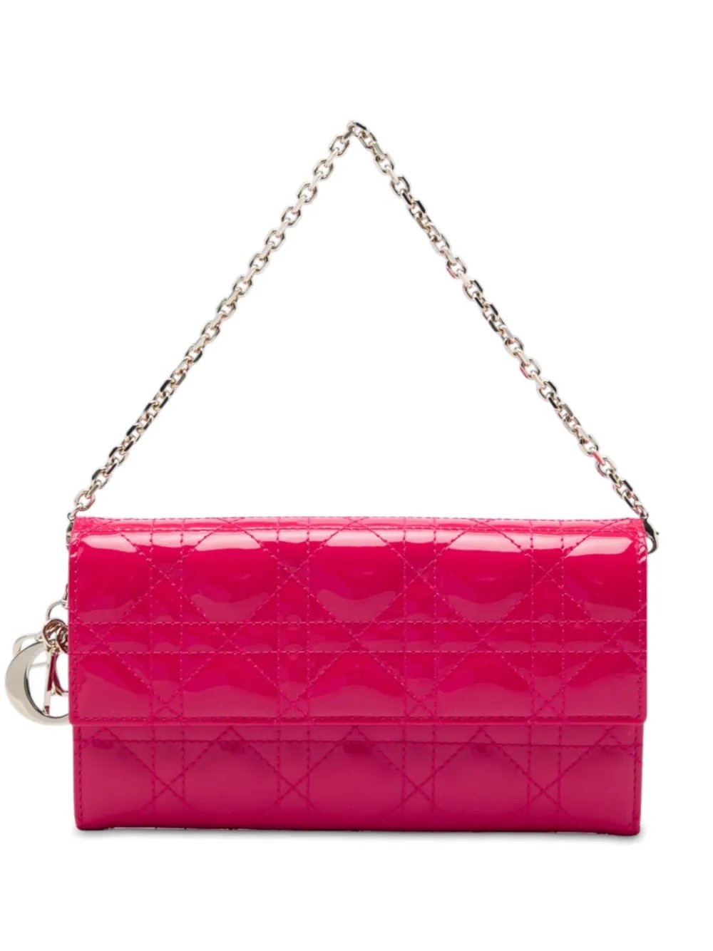 2014 Patent Cannage Lady Dior Wallet On Chain handbag