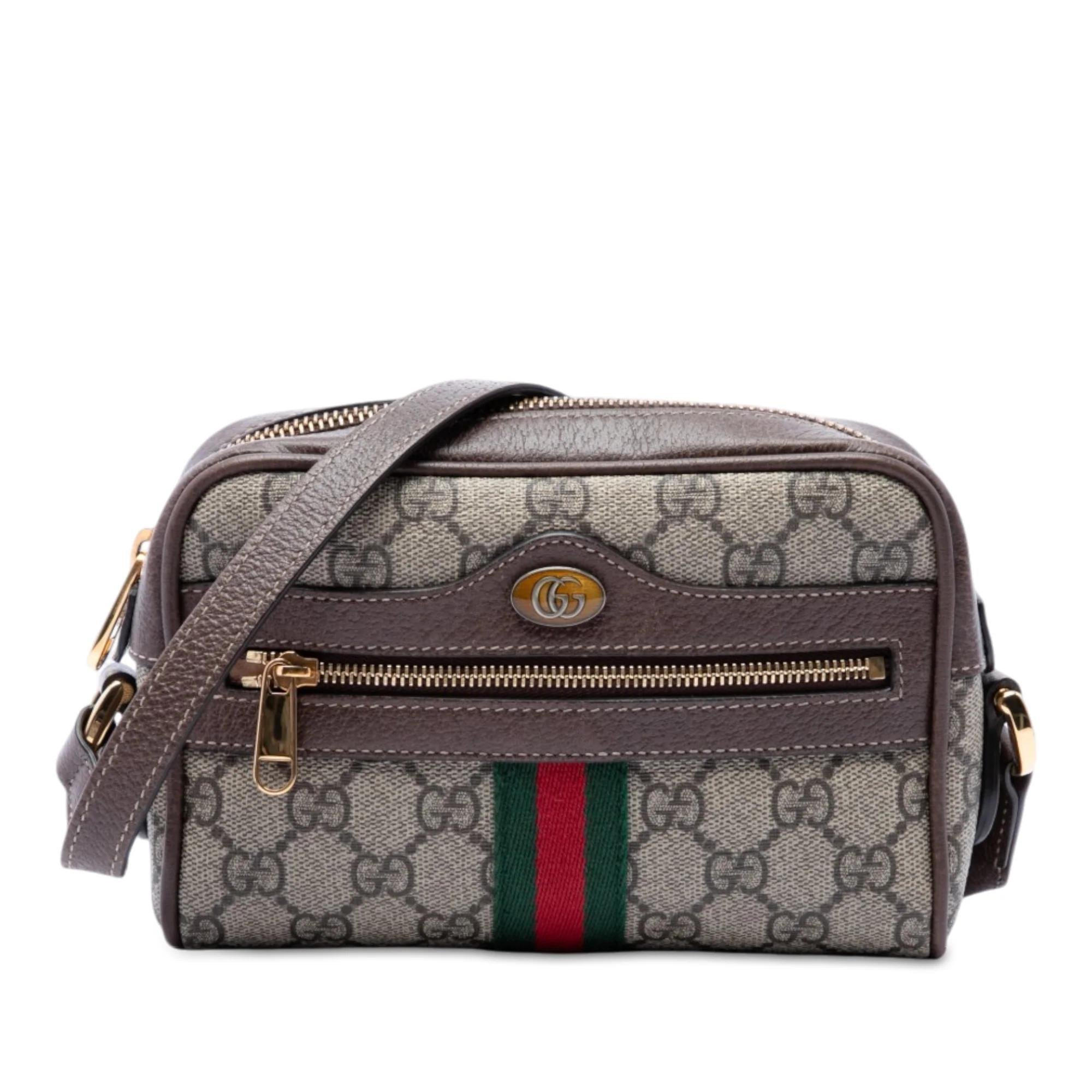 Ophidia leather handbag