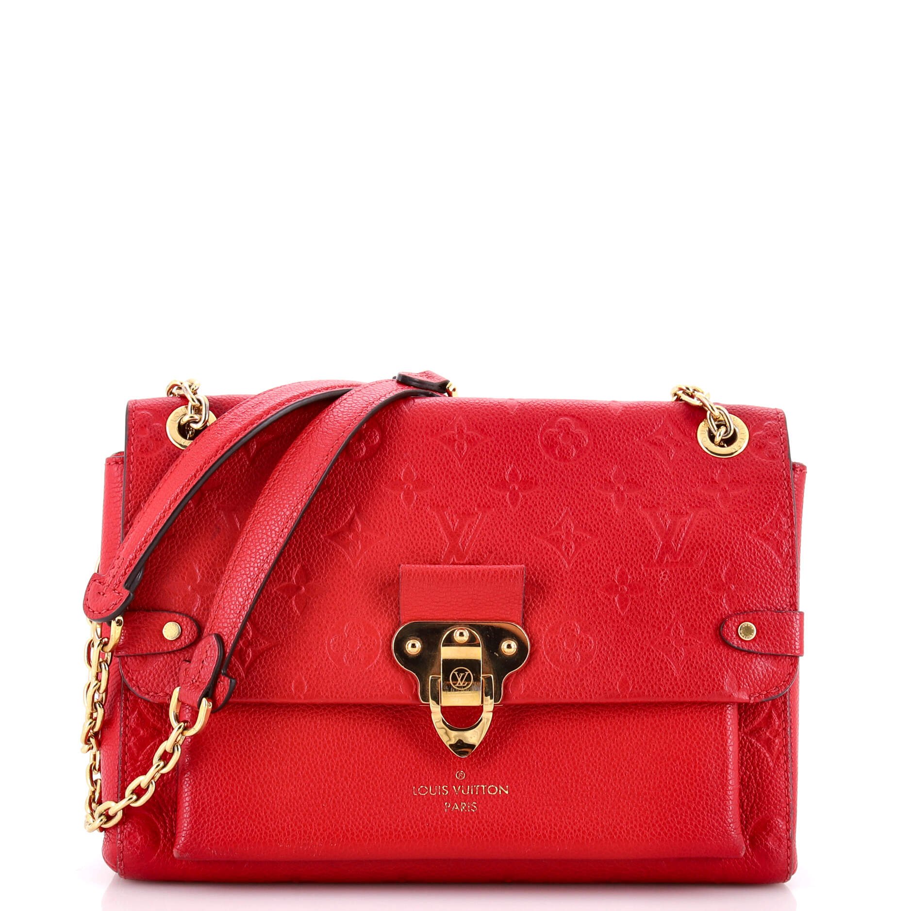 Louis Vuitton Vavin Handbag Monogram Empreinte Leather PM