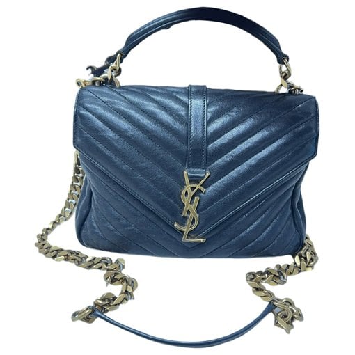 Collége monogramme leather handbag