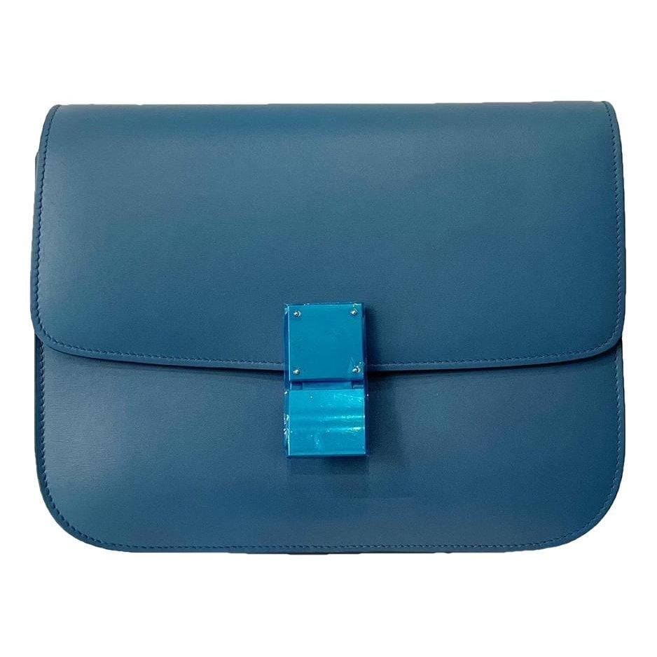 Classic leather handbag