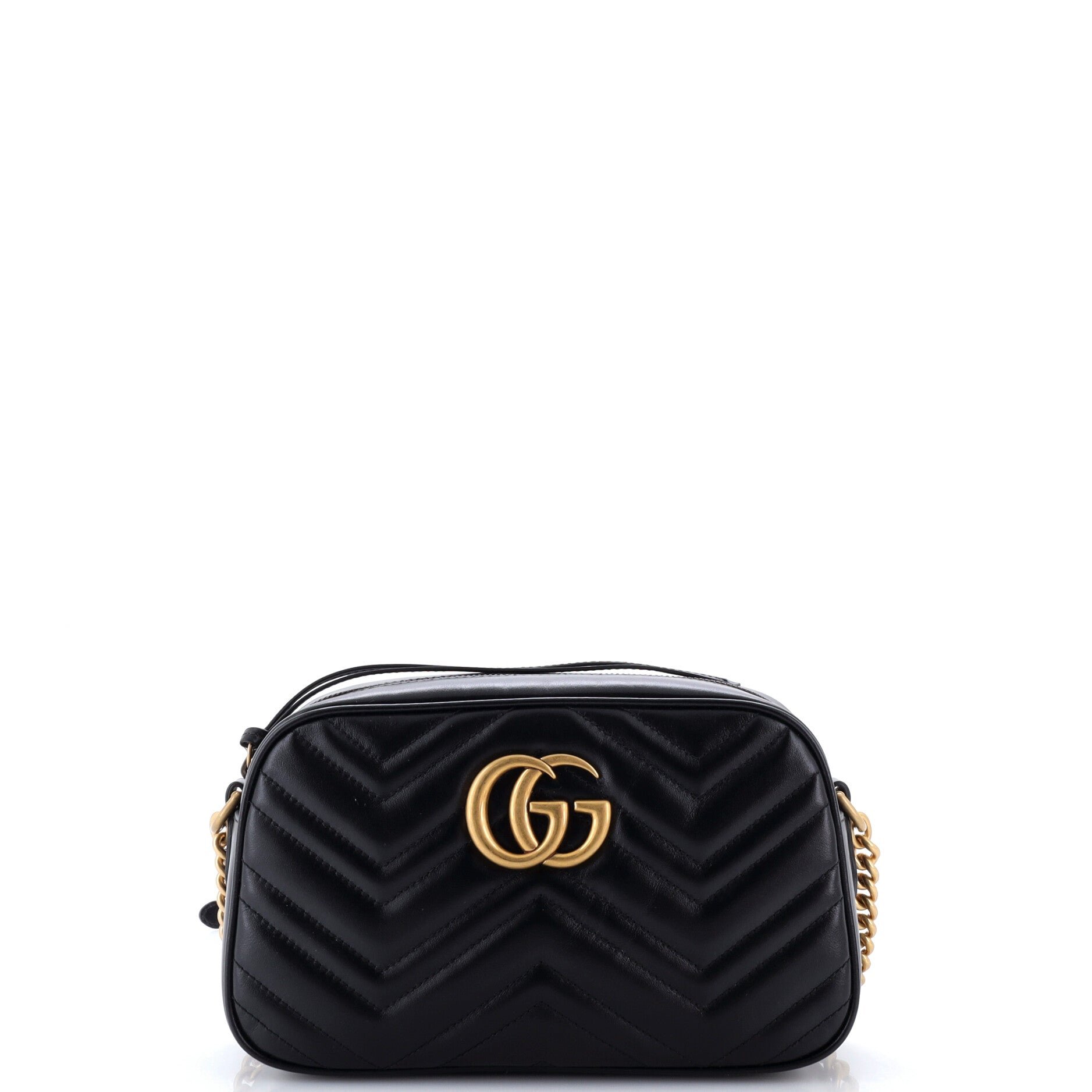 GG Marmont Shoulder Bag Matelasse Leather Small