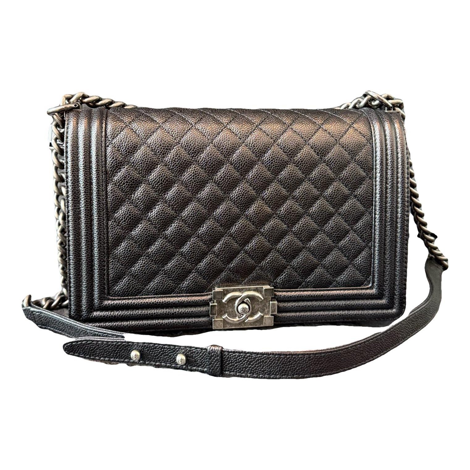Boy leather crossbody bag