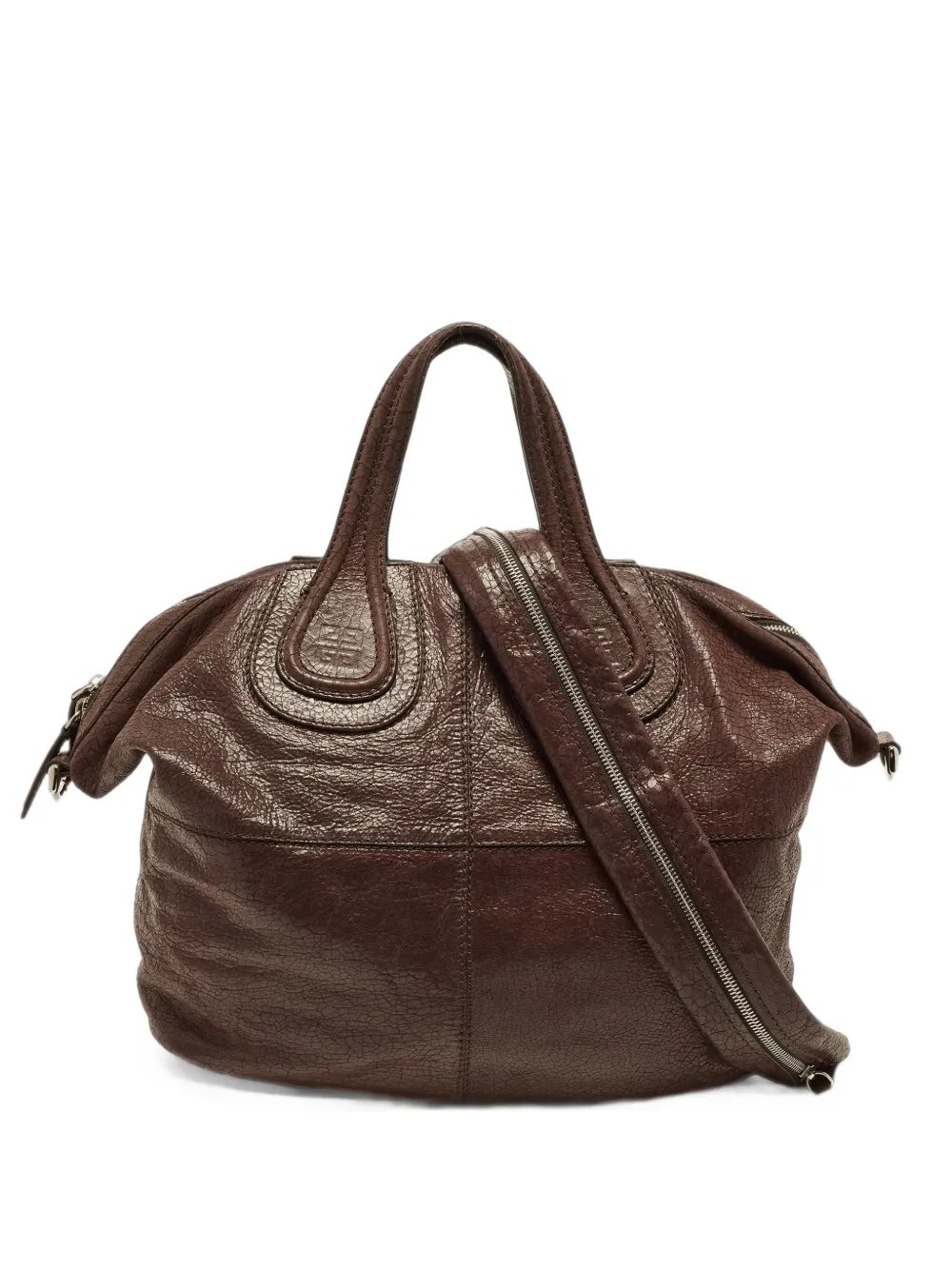 medium Nightingale crackled-effect tote bag
