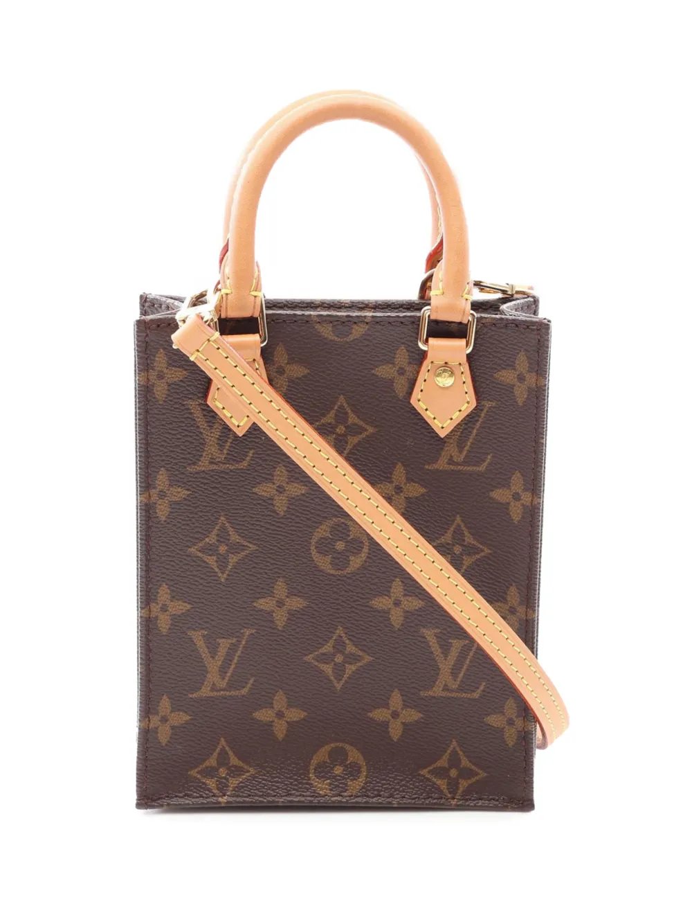 2020 Monogram Petit Sac Plat satchel