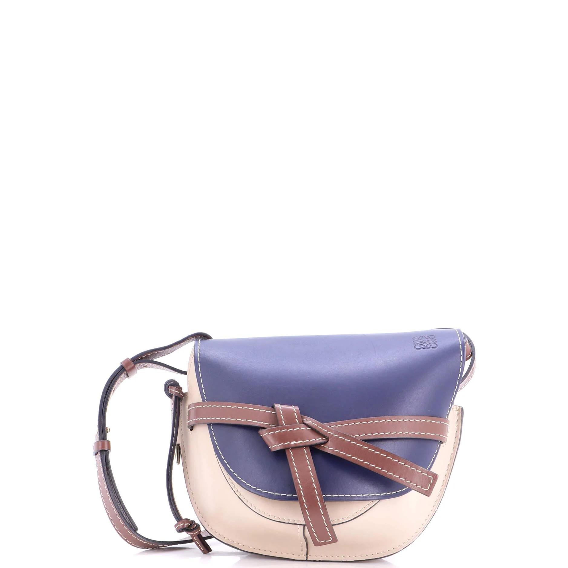 Leather crossbody bag