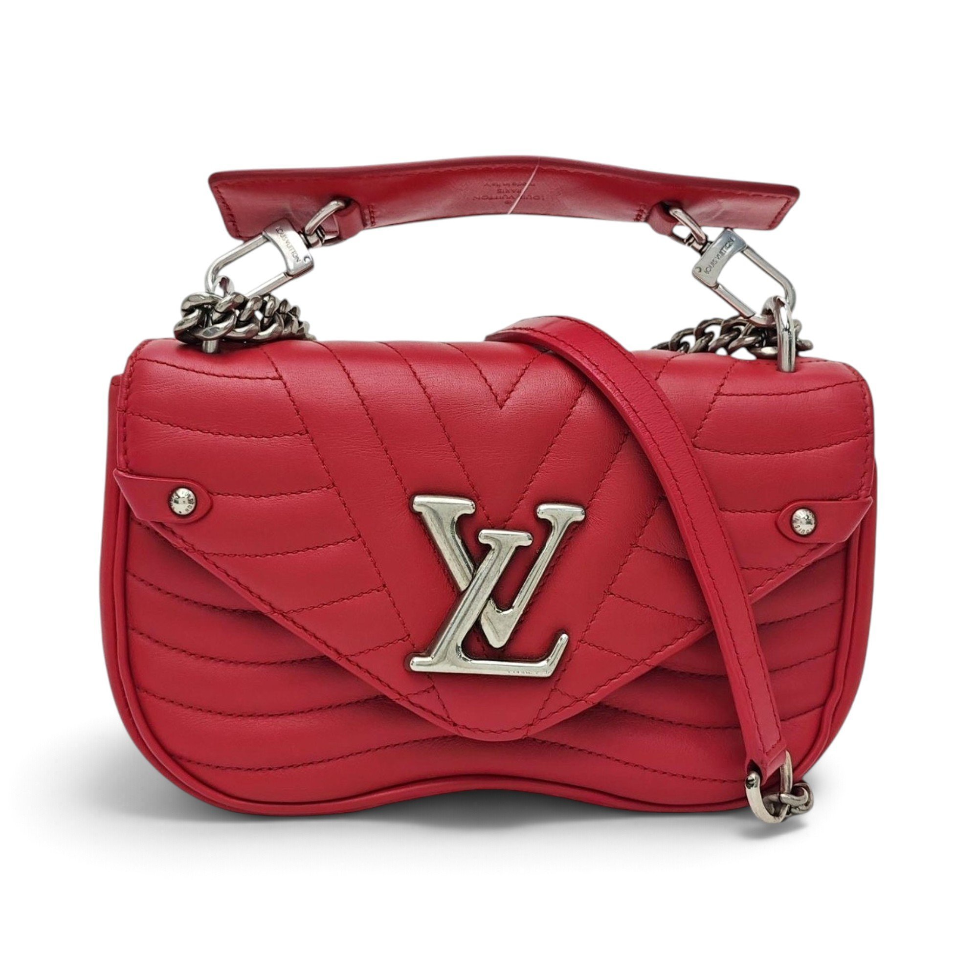 New Wave leather handbag