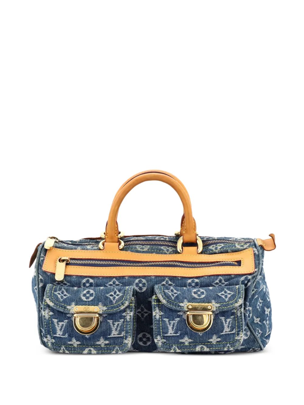 Neo Speedy Bag Denim handbag