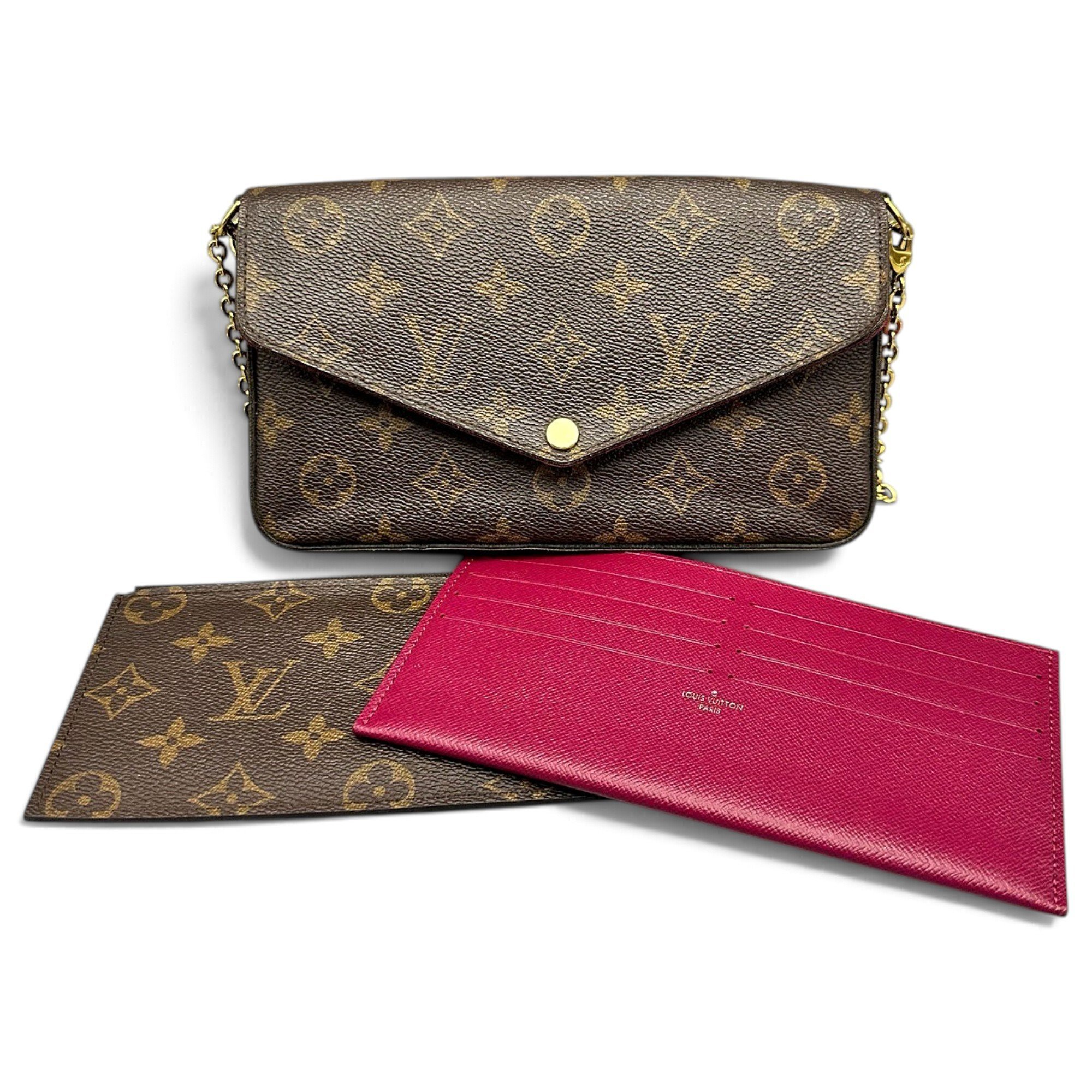 Félicie leather crossbody bag