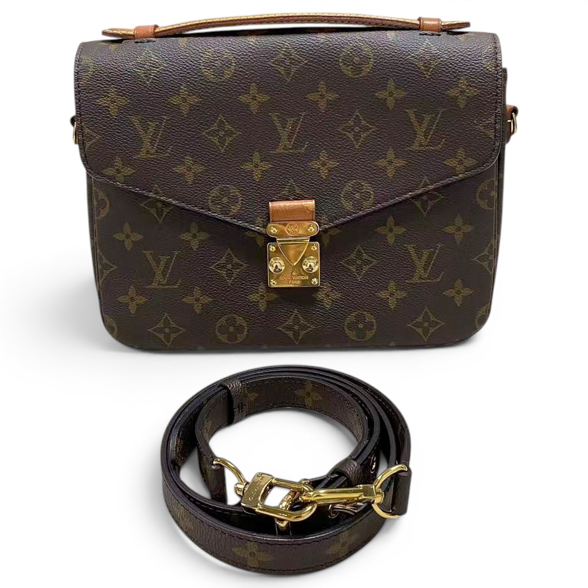 Metis leather crossbody bag