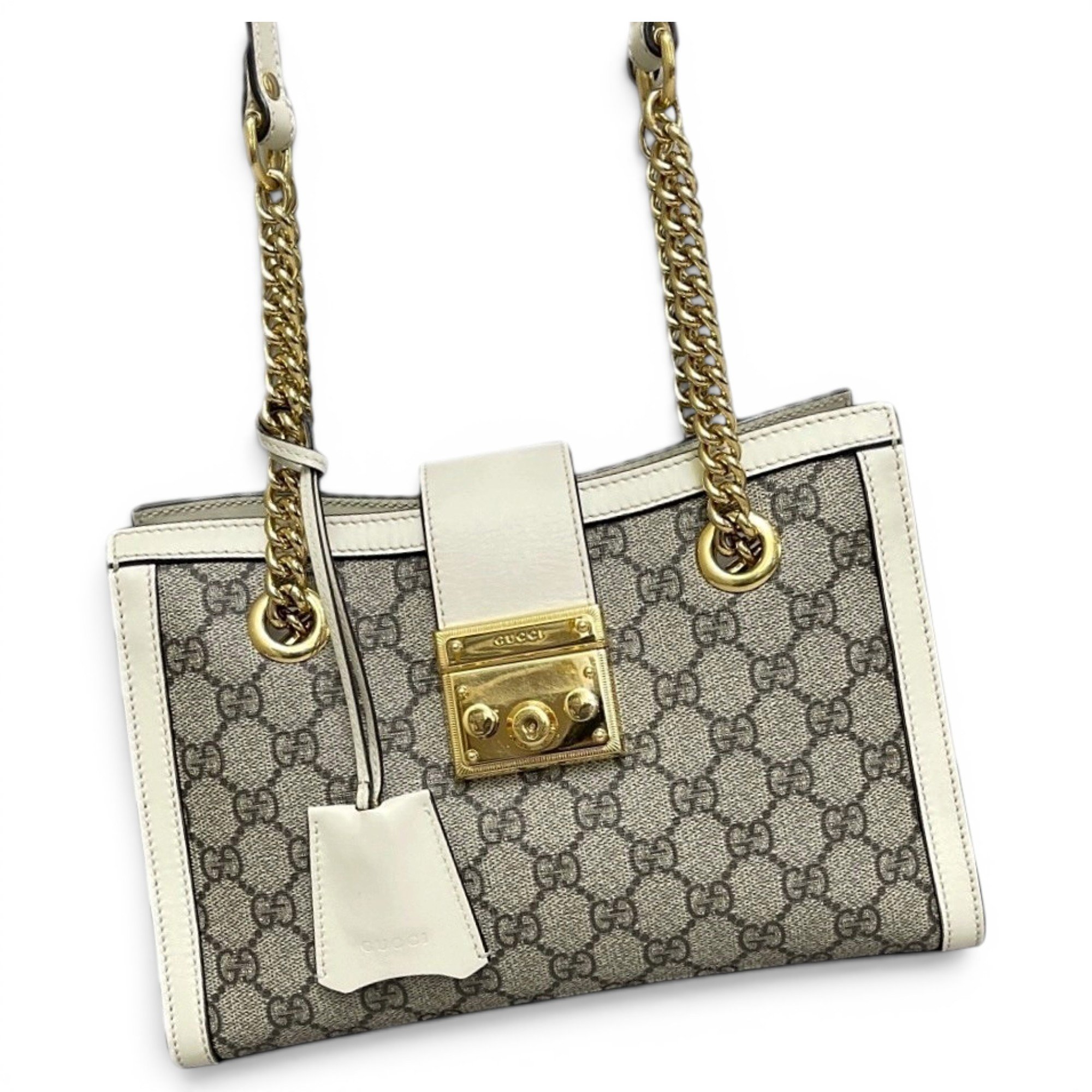 Padlock cloth handbag