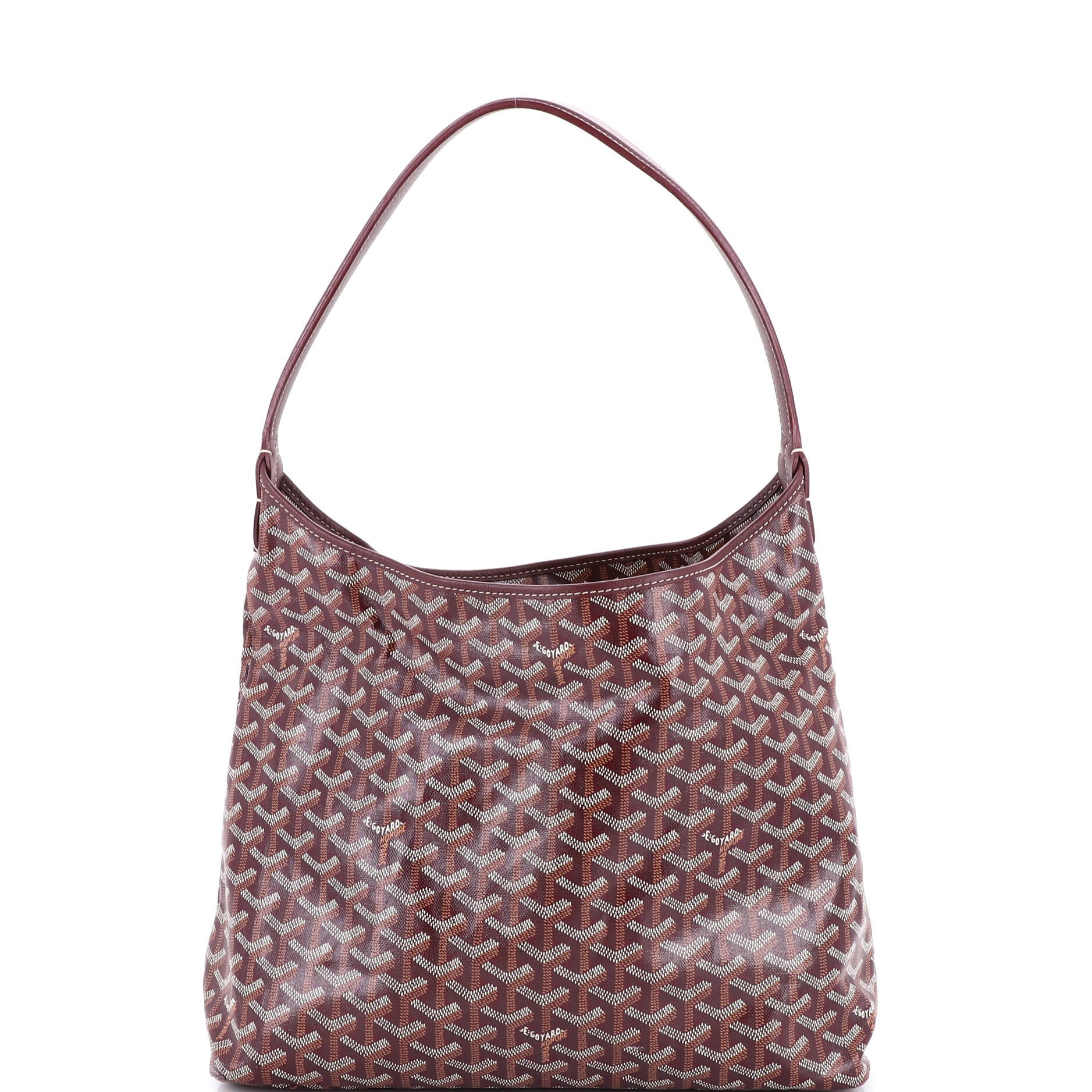 Goyard Boheme Hobo Coated Canvas