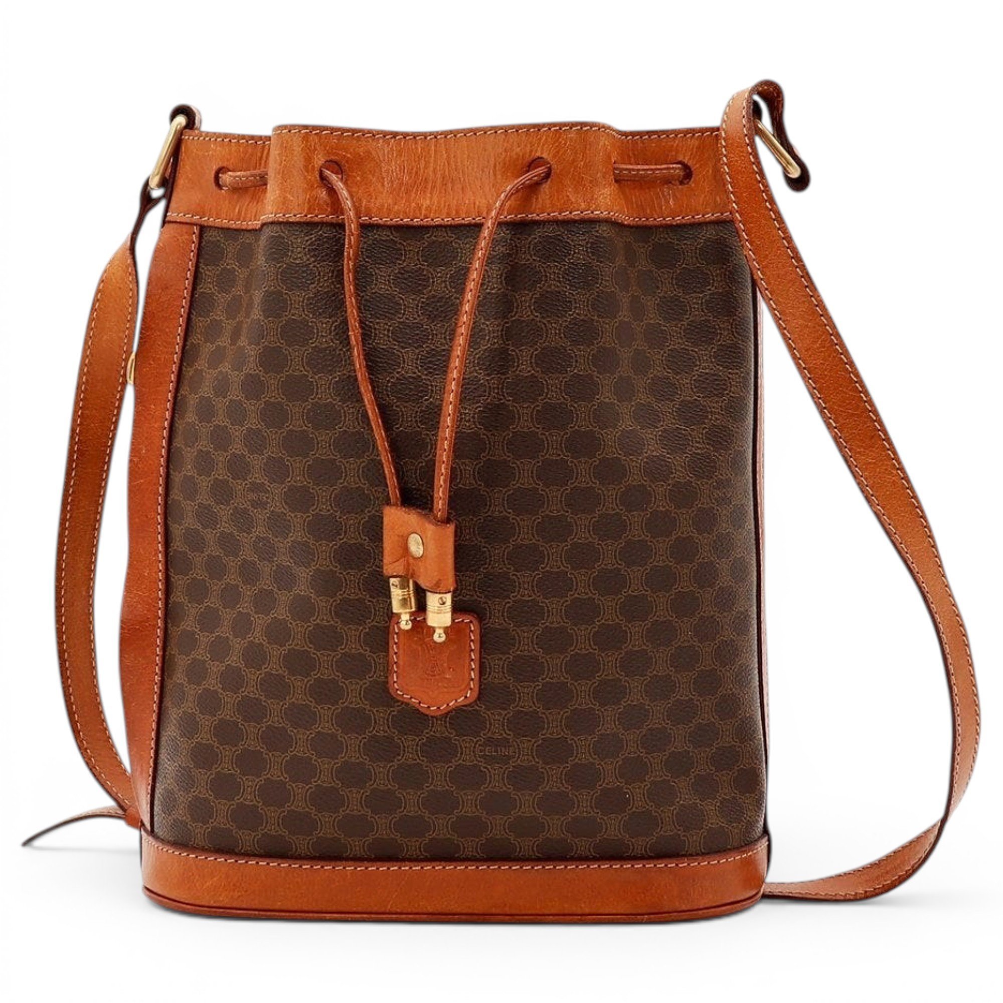 Triomphe cloth handbag