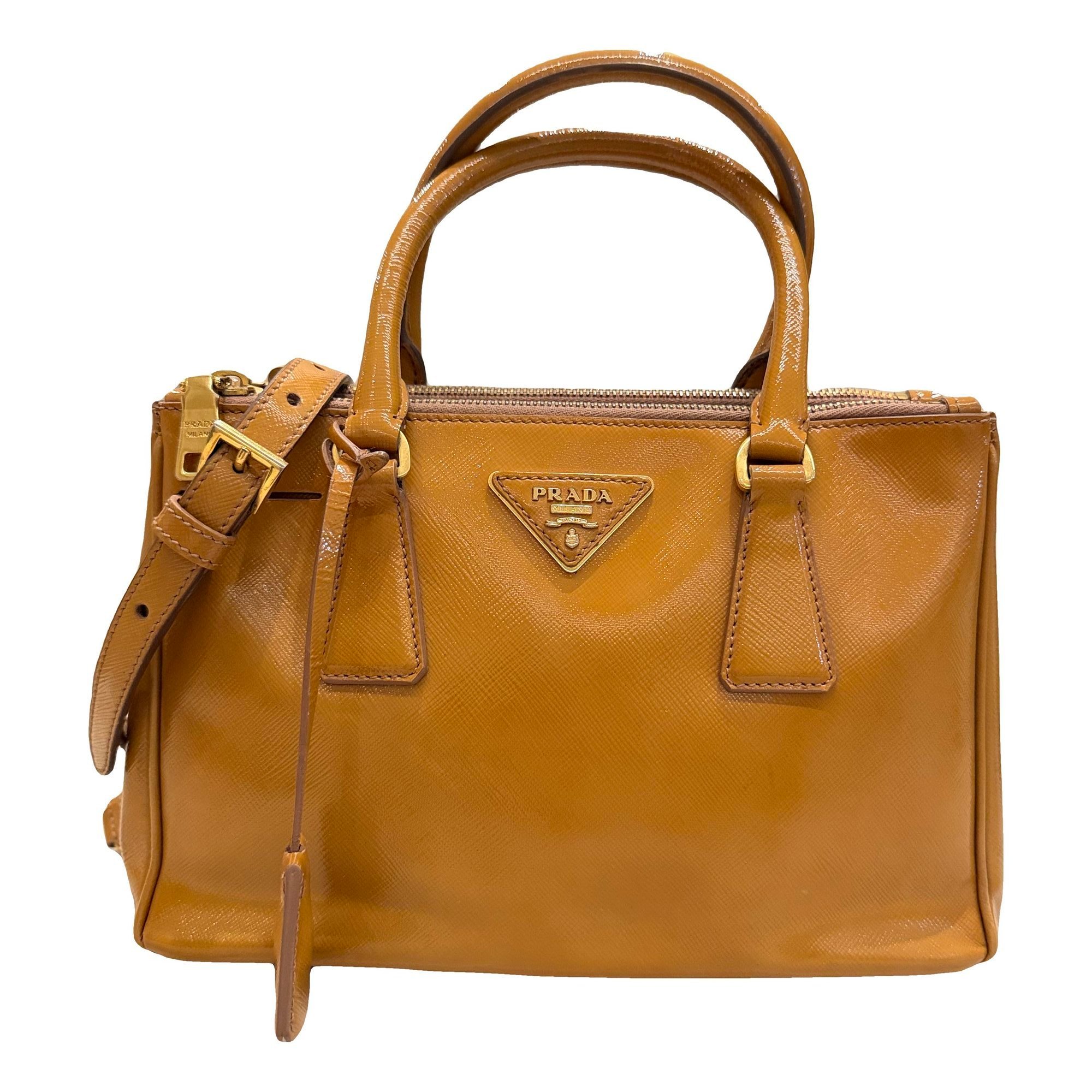 Galleria leather handbag