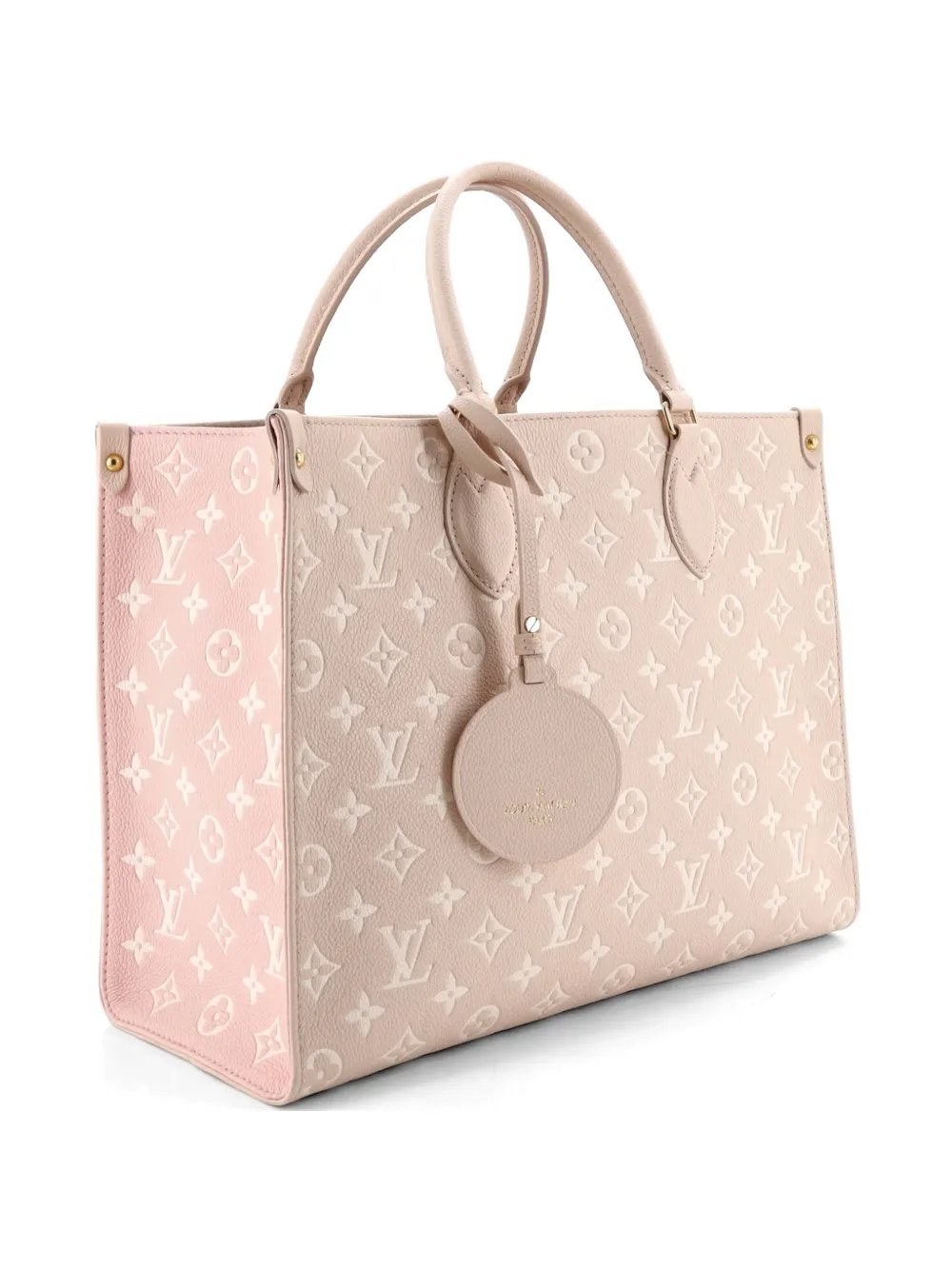 OnTheGo Spring in the City Monogram Empreinte Leather MM tote bag