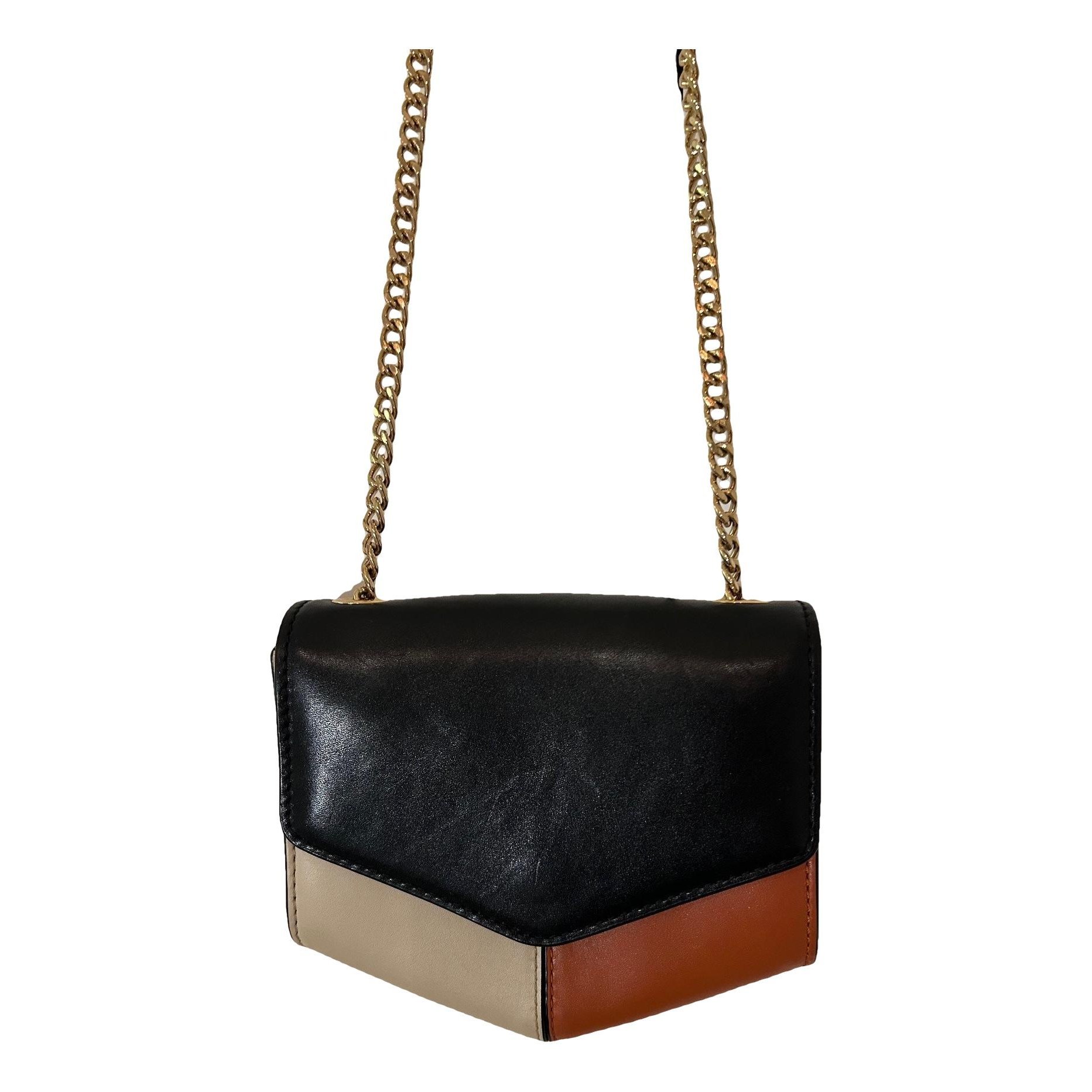 Sandro Leather crossbody bag