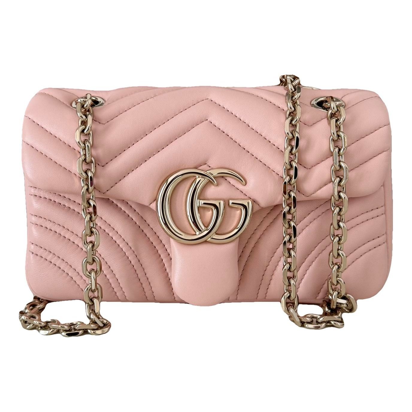 GG Marmont Flap leather crossbody bag