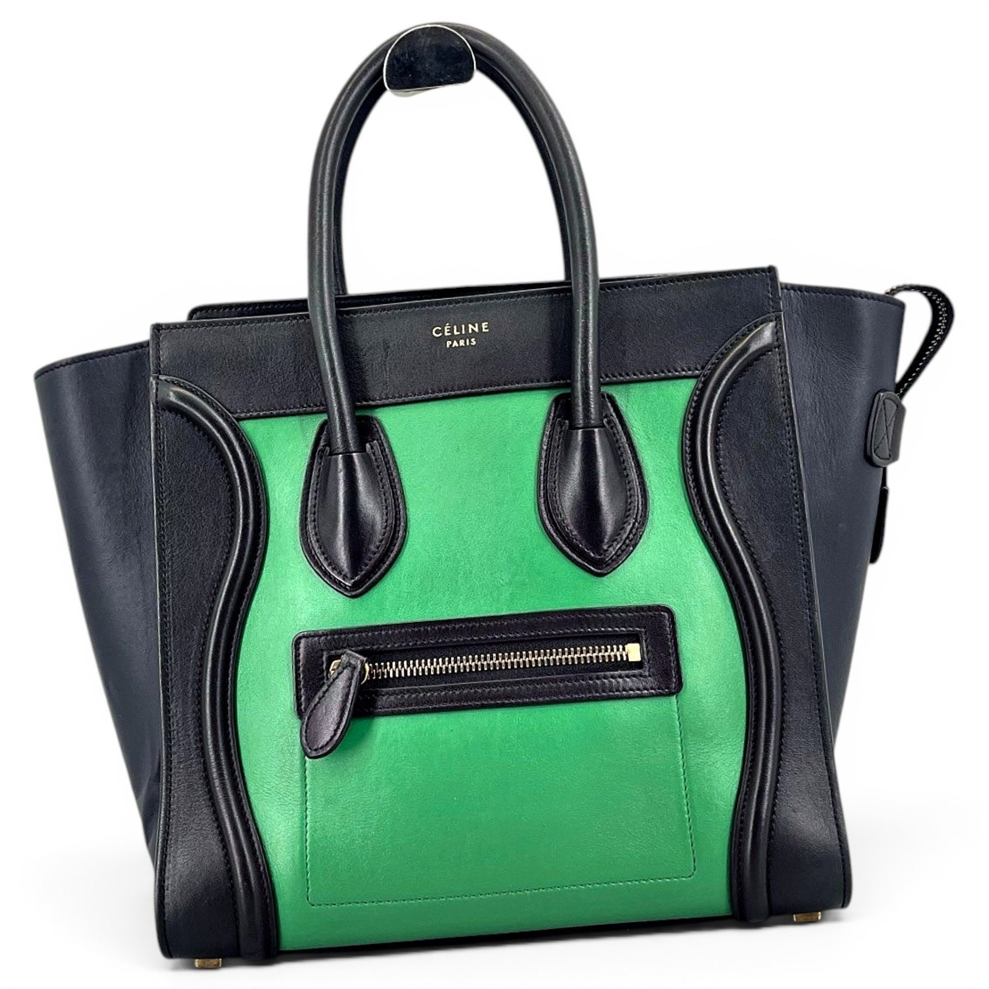 Luggage leather handbag