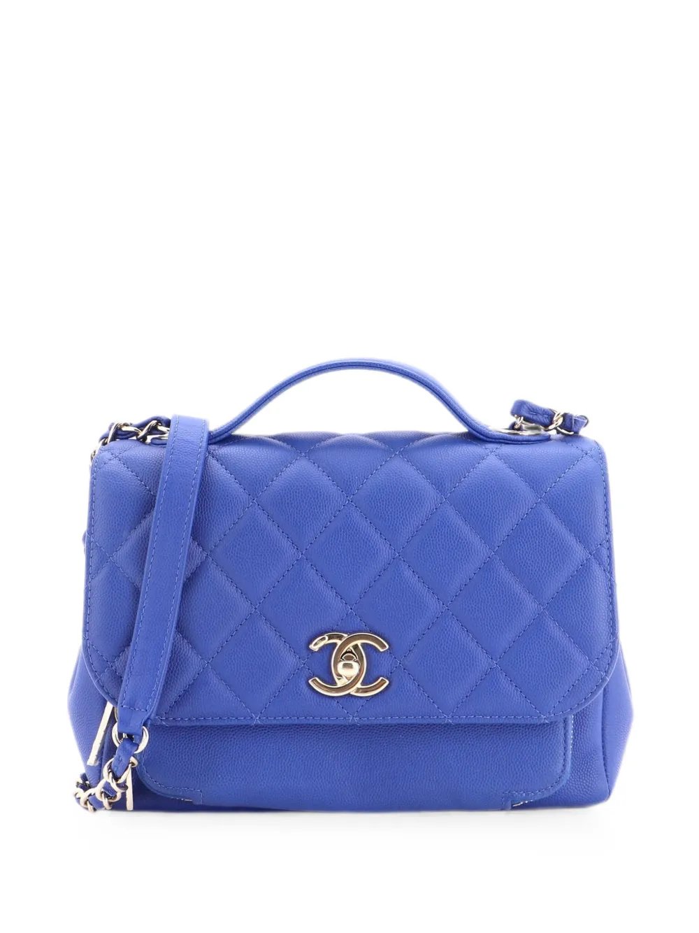 Business Affinity Flap Bag Quilted Caviar Small shoulder bag
