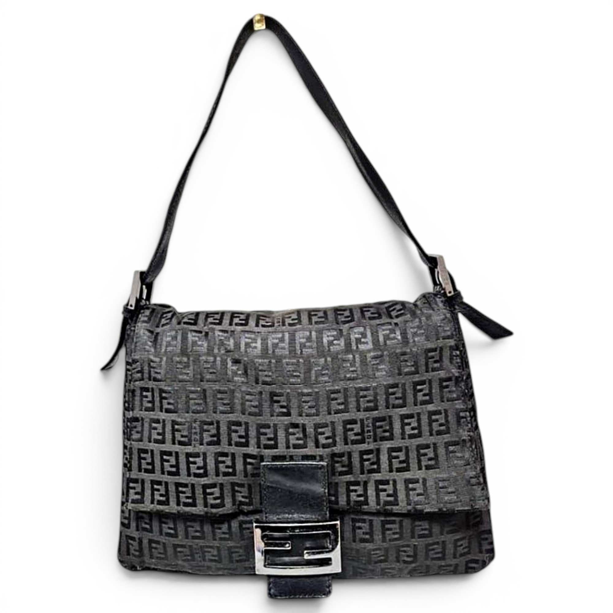 Fendi Forever Bauletto leather handbag
