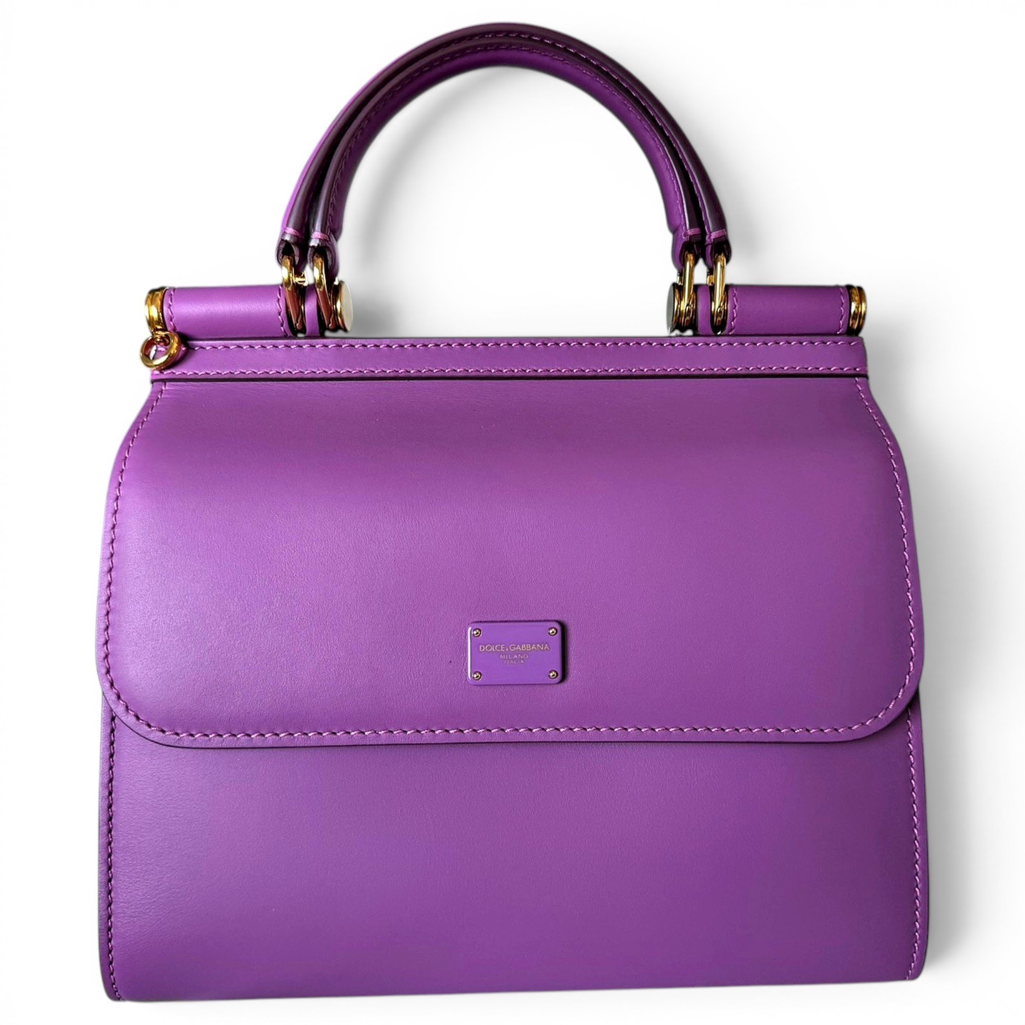 Dolce & Gabbana Sicily leather handbag