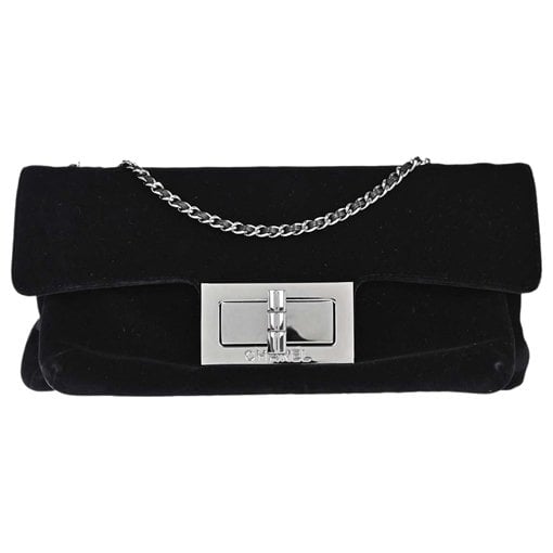 Mademoiselle velvet handbag