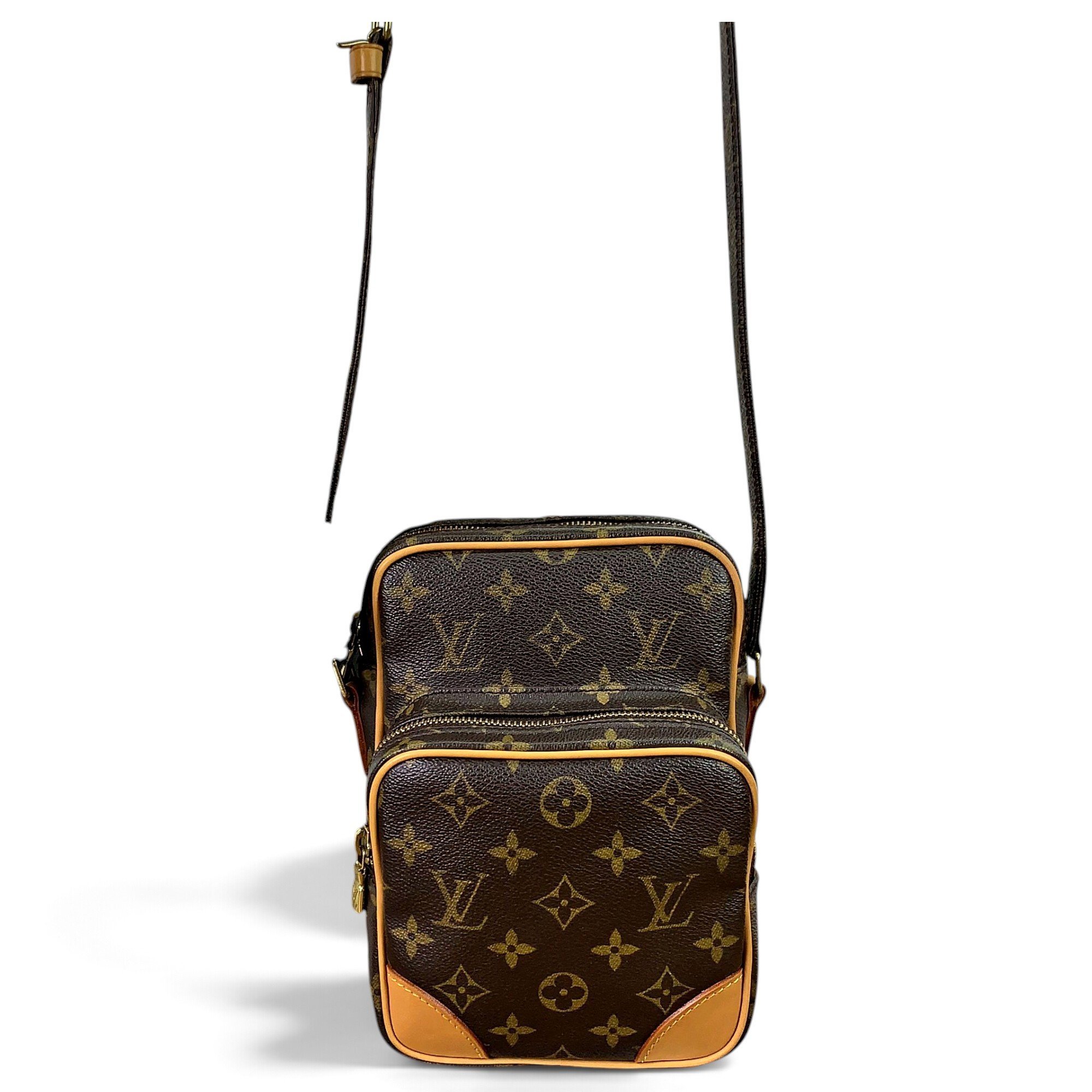 Amazon leather crossbody bag