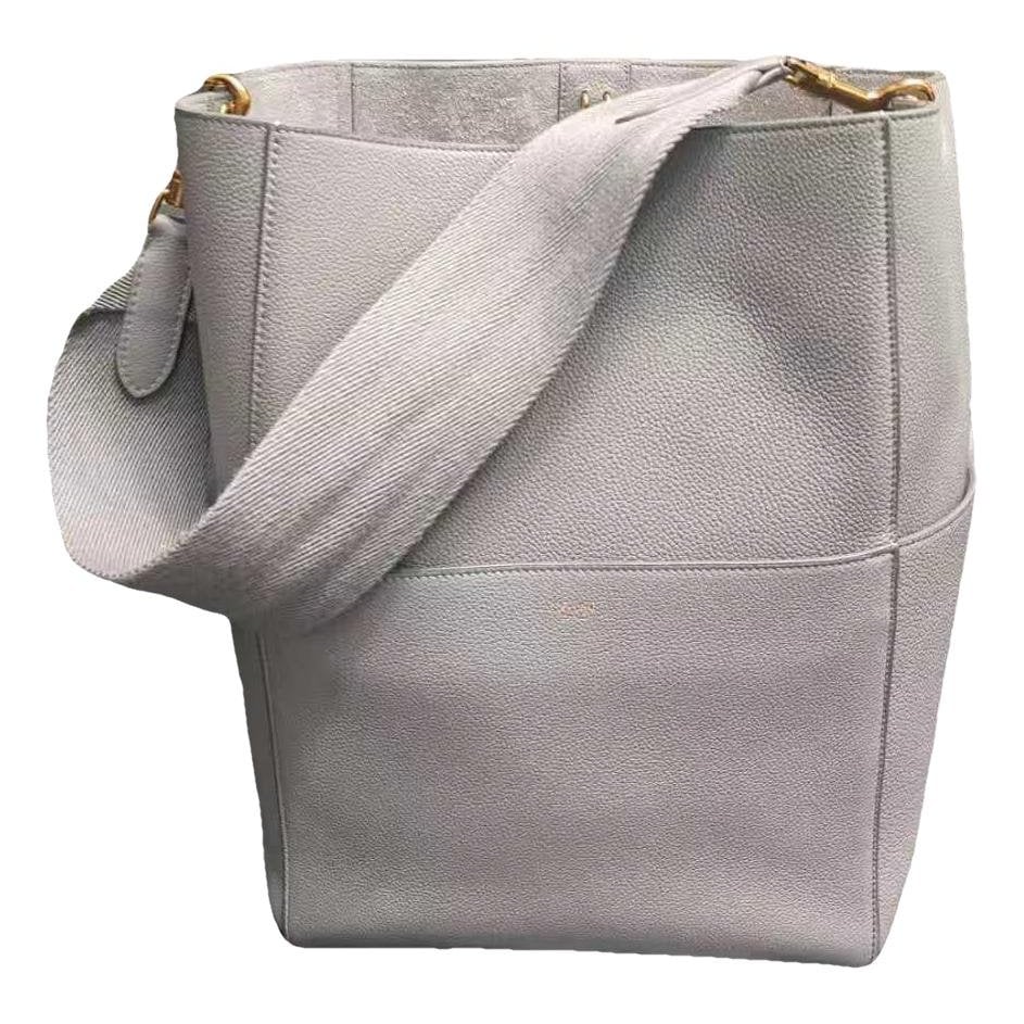 Seau Sangle leather tote