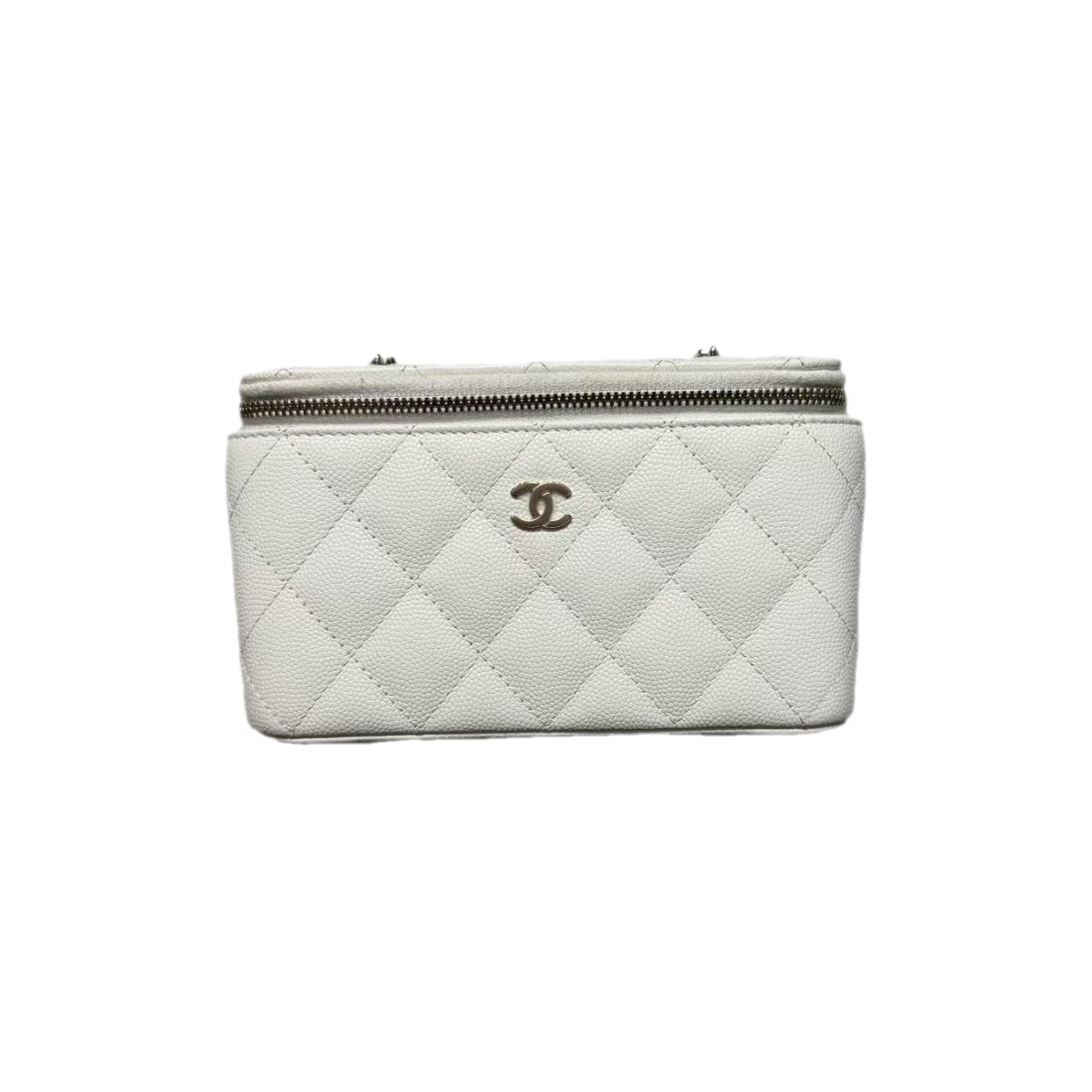 Trendy CC Vanity leather handbag