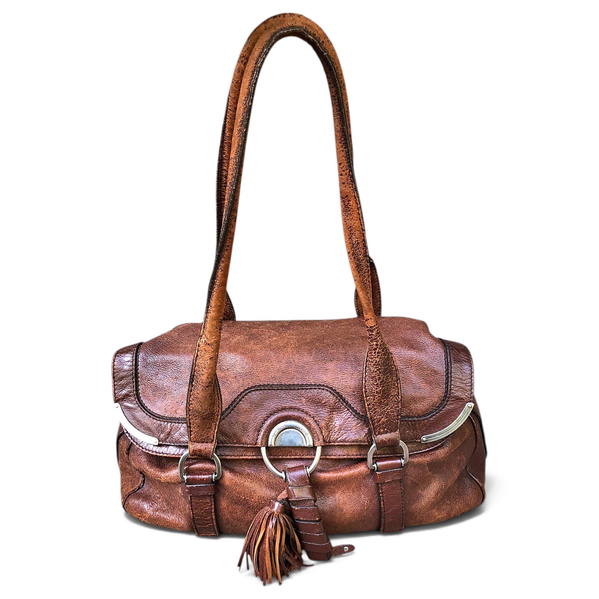 Leather handbag
