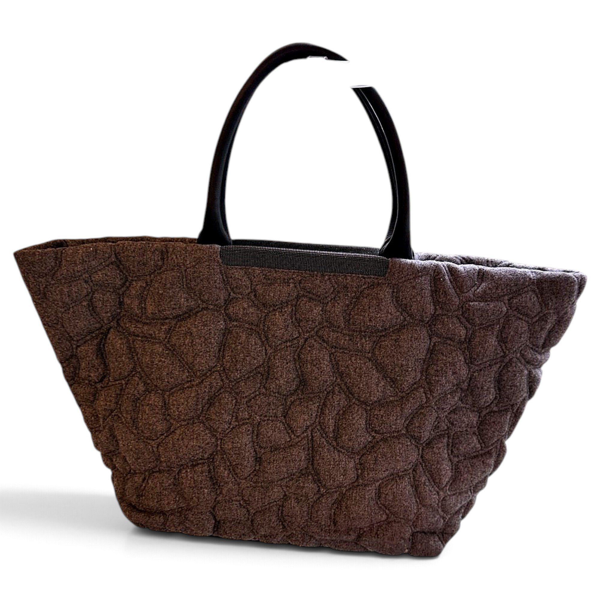 Brunello Cucinelli Hobo Boule cashmere tote