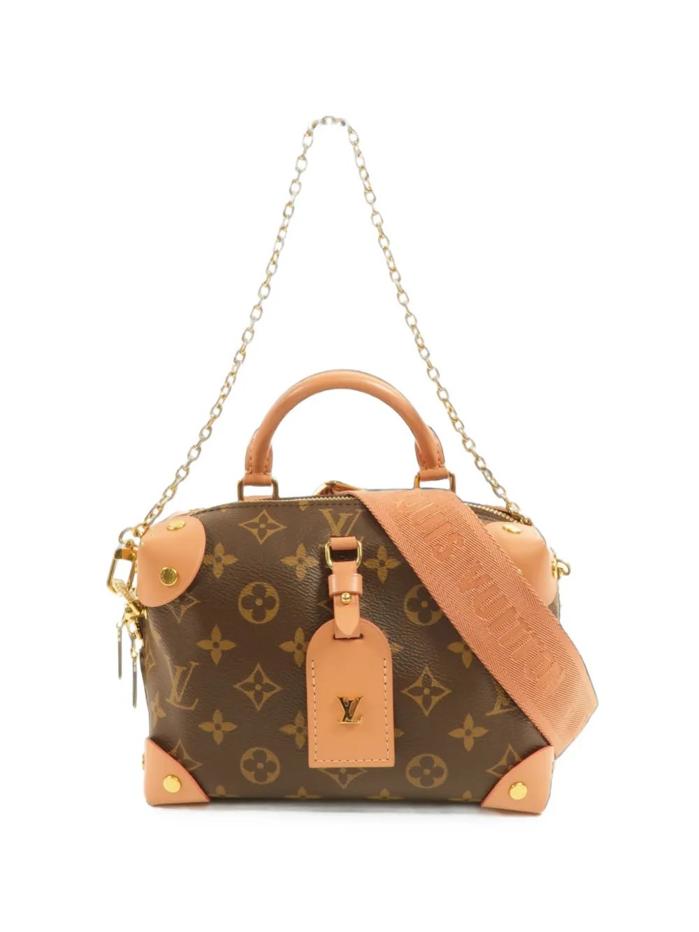 petite Malle Souple Monogram canvas tote bag