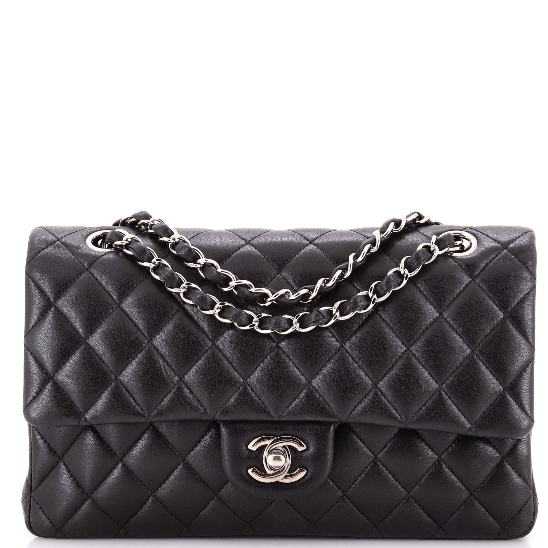 Classic Double Flap Bag Quilted Lambskin Medium