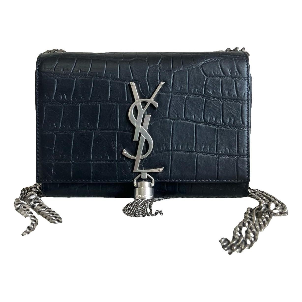 Pompom Kate leather handbag