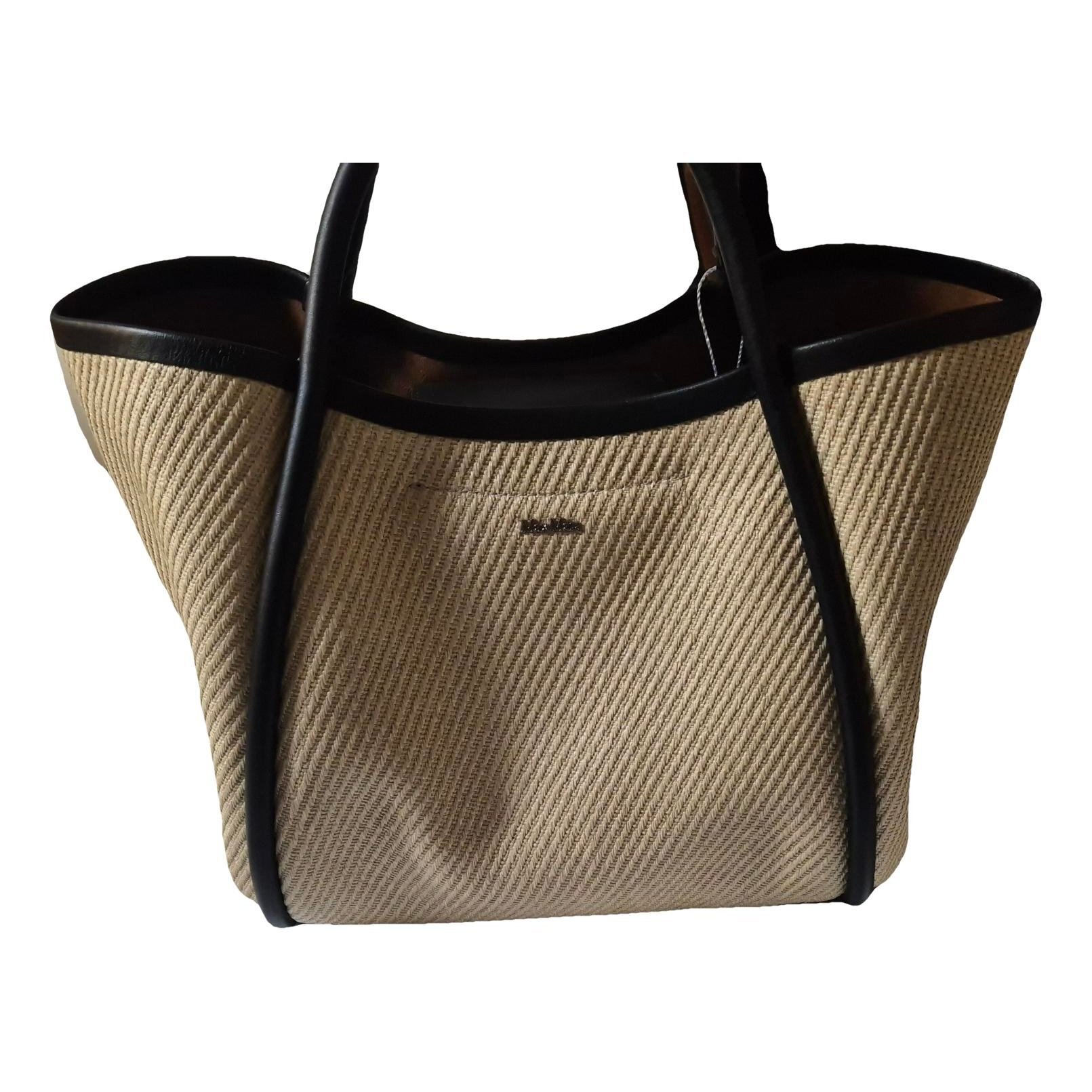 Max Mara Marine leather handbag