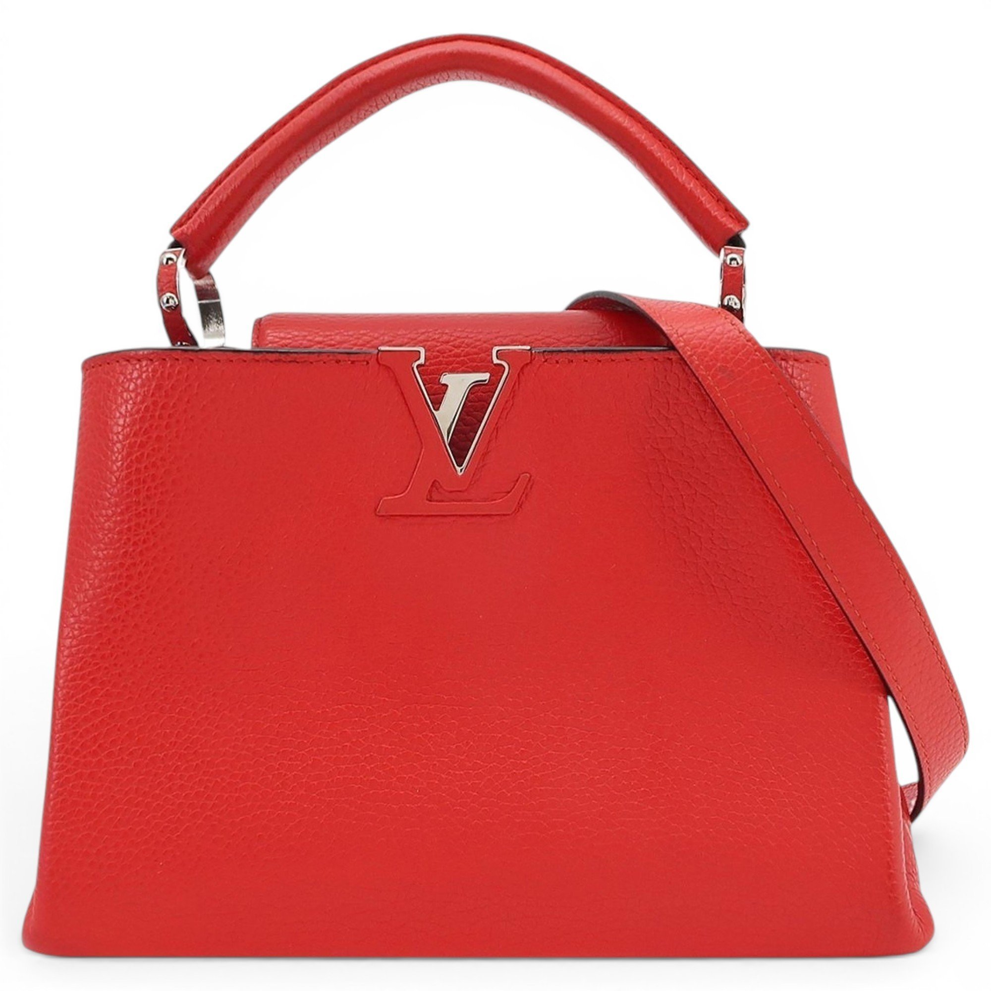 Capucines leather handbag