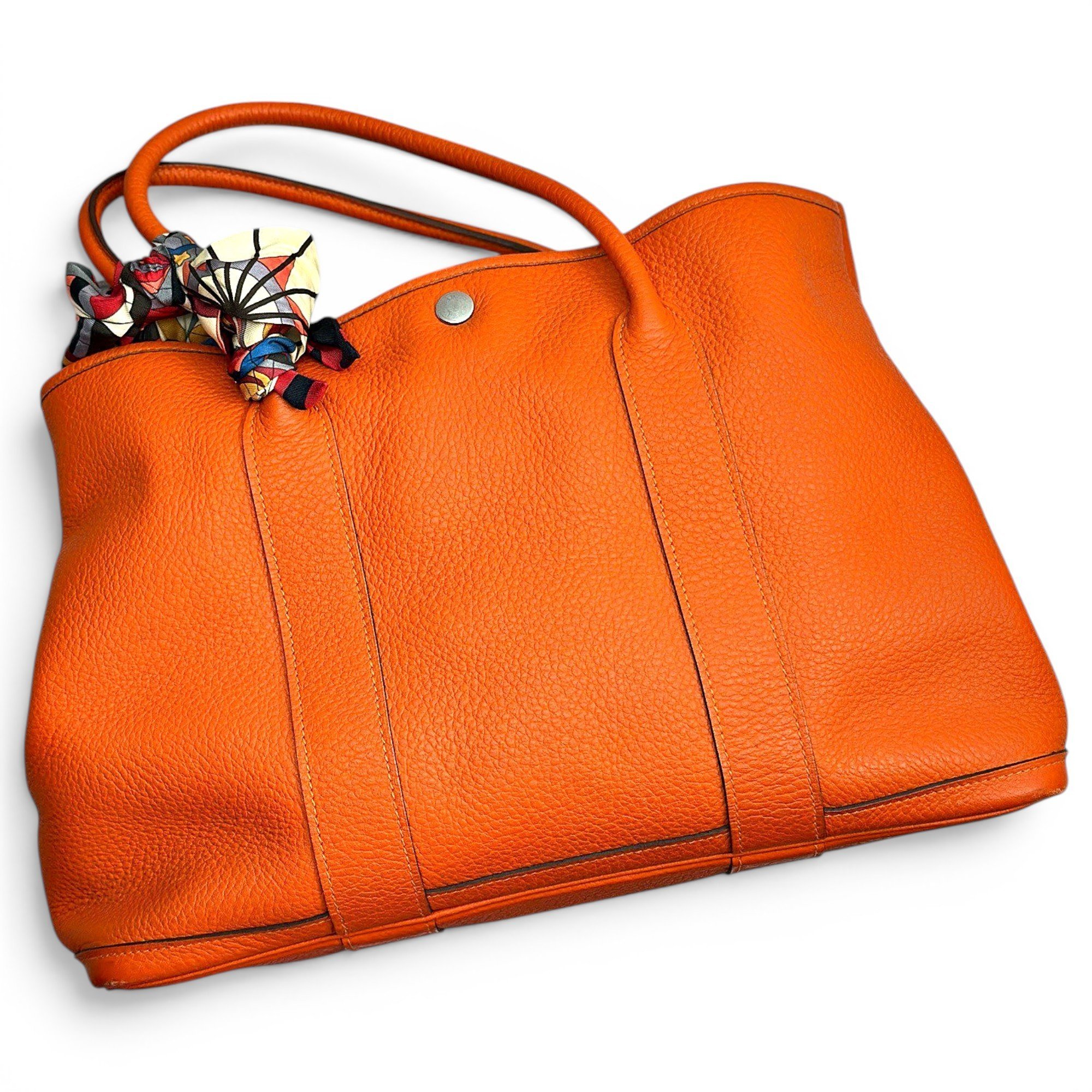 Garden Party leather tote