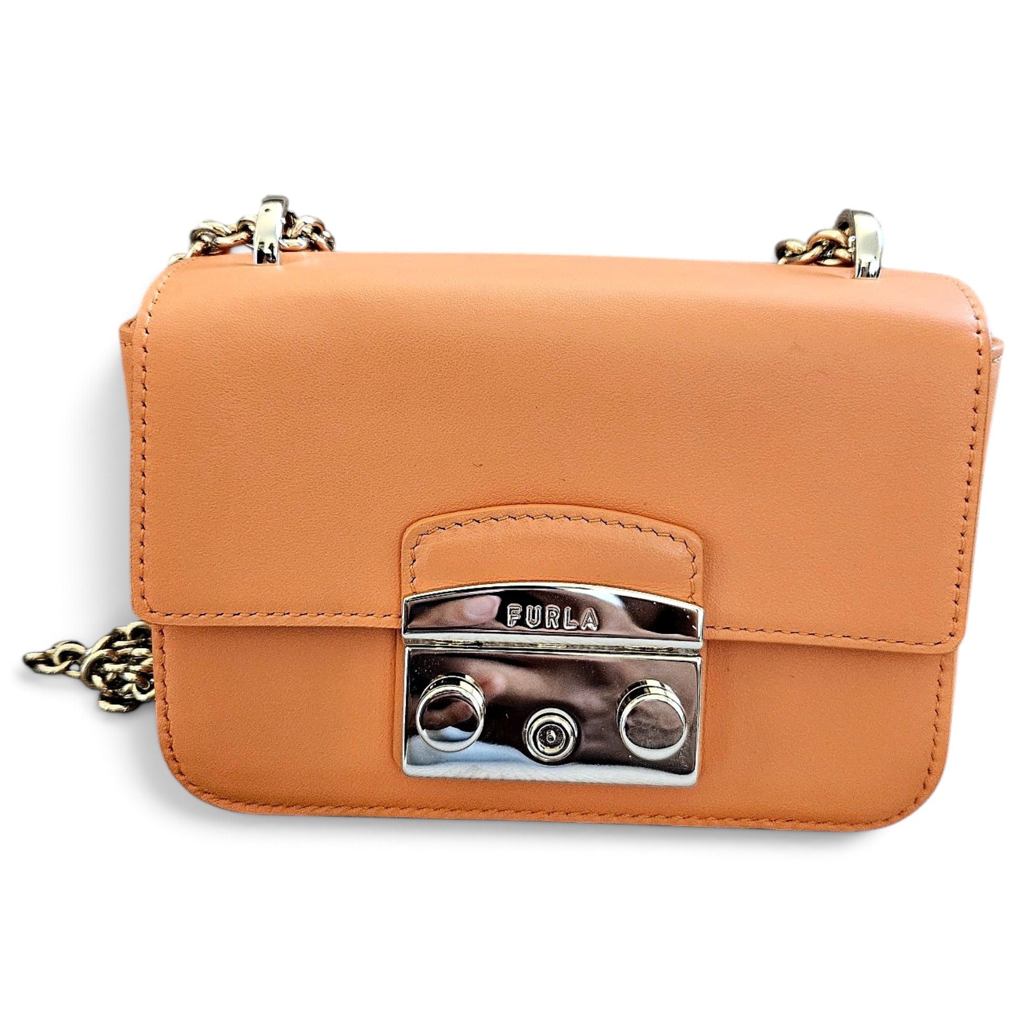 Metropolis leather crossbody bag